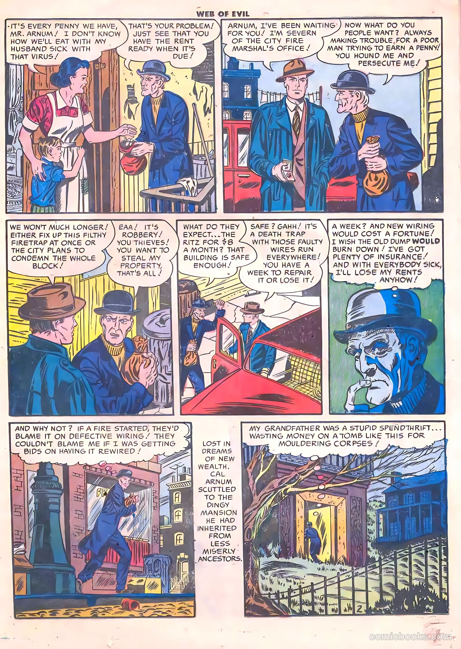 Web of Evil #8 (1953) — page 13 of 36