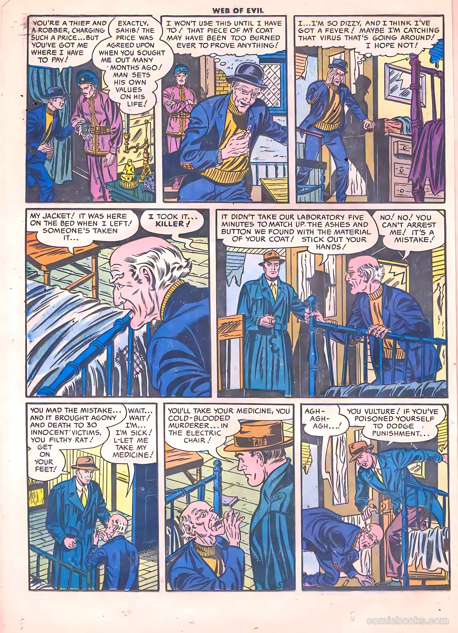 Web of Evil #8 (1953) — page 16 of 36