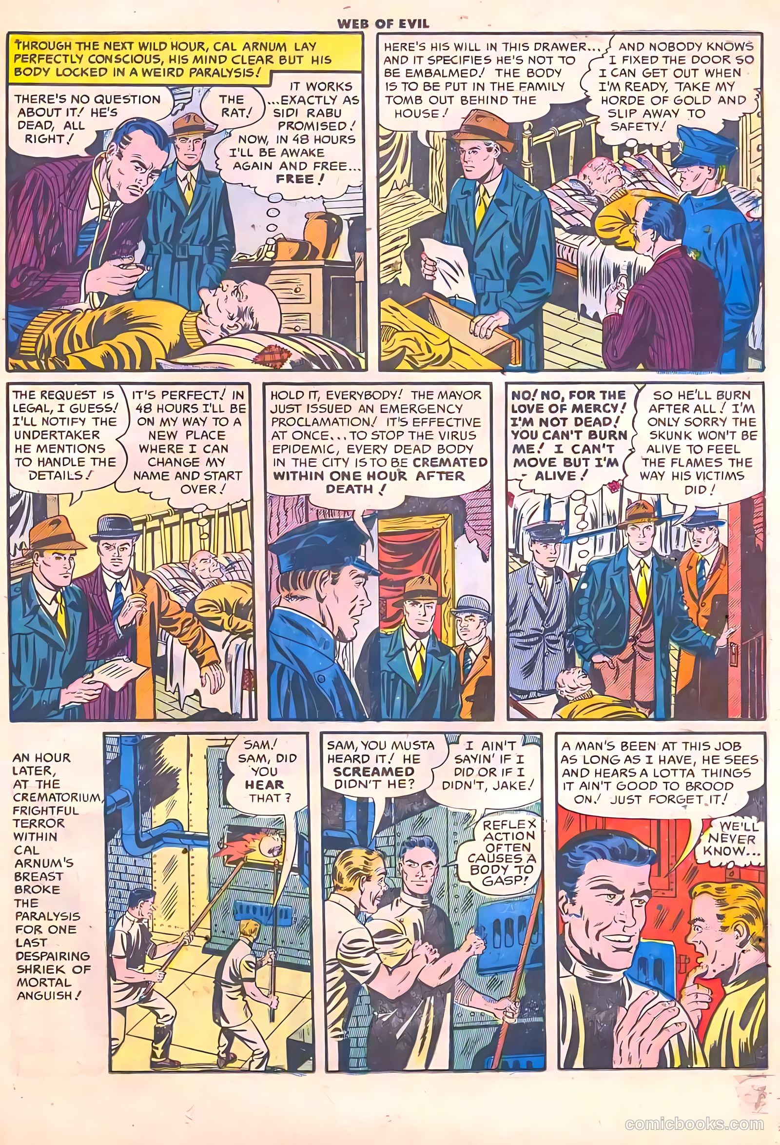 Web of Evil #8 (1953) — page 17 of 36
