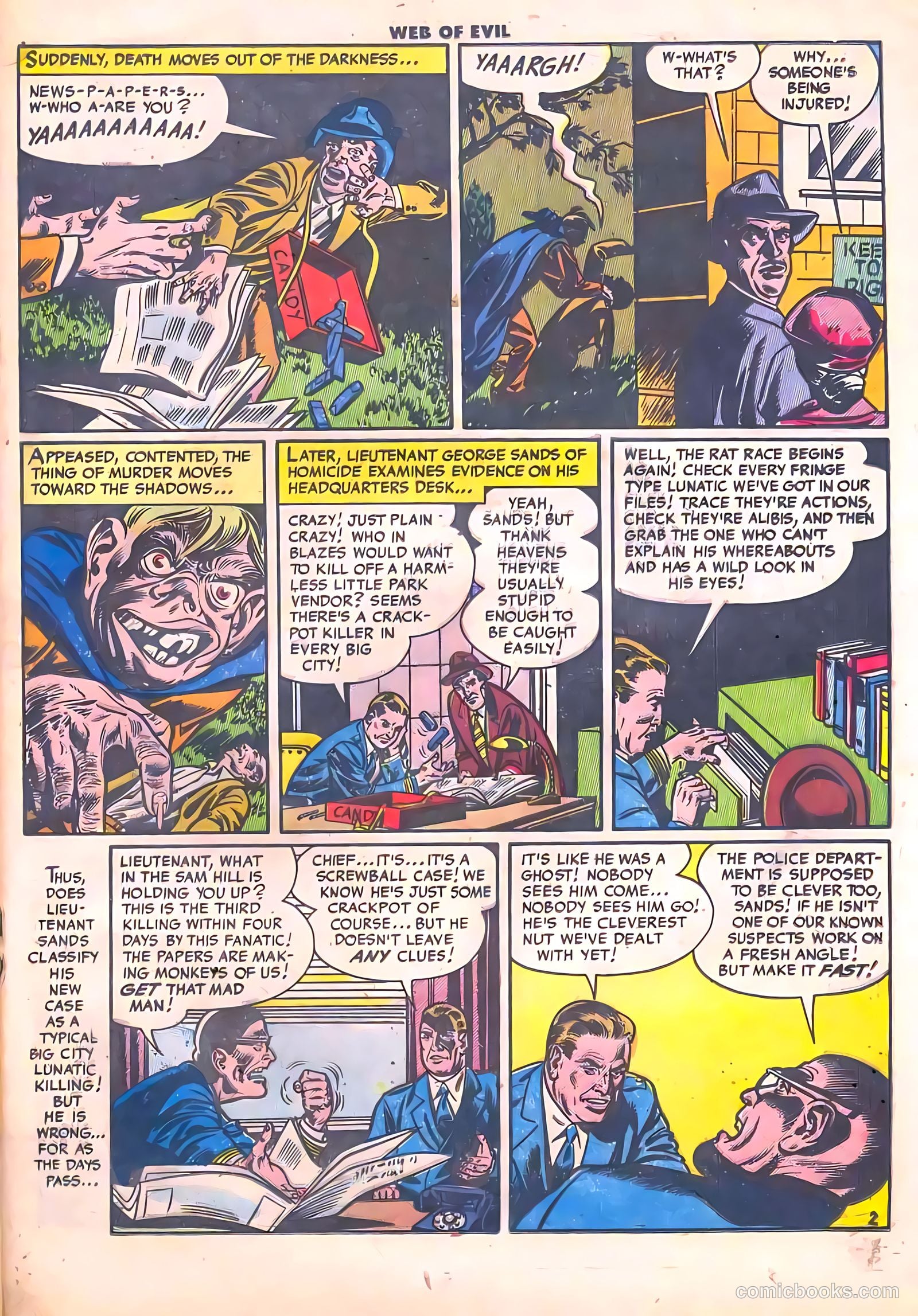 Web of Evil #8 (1953) — page 19 of 36
