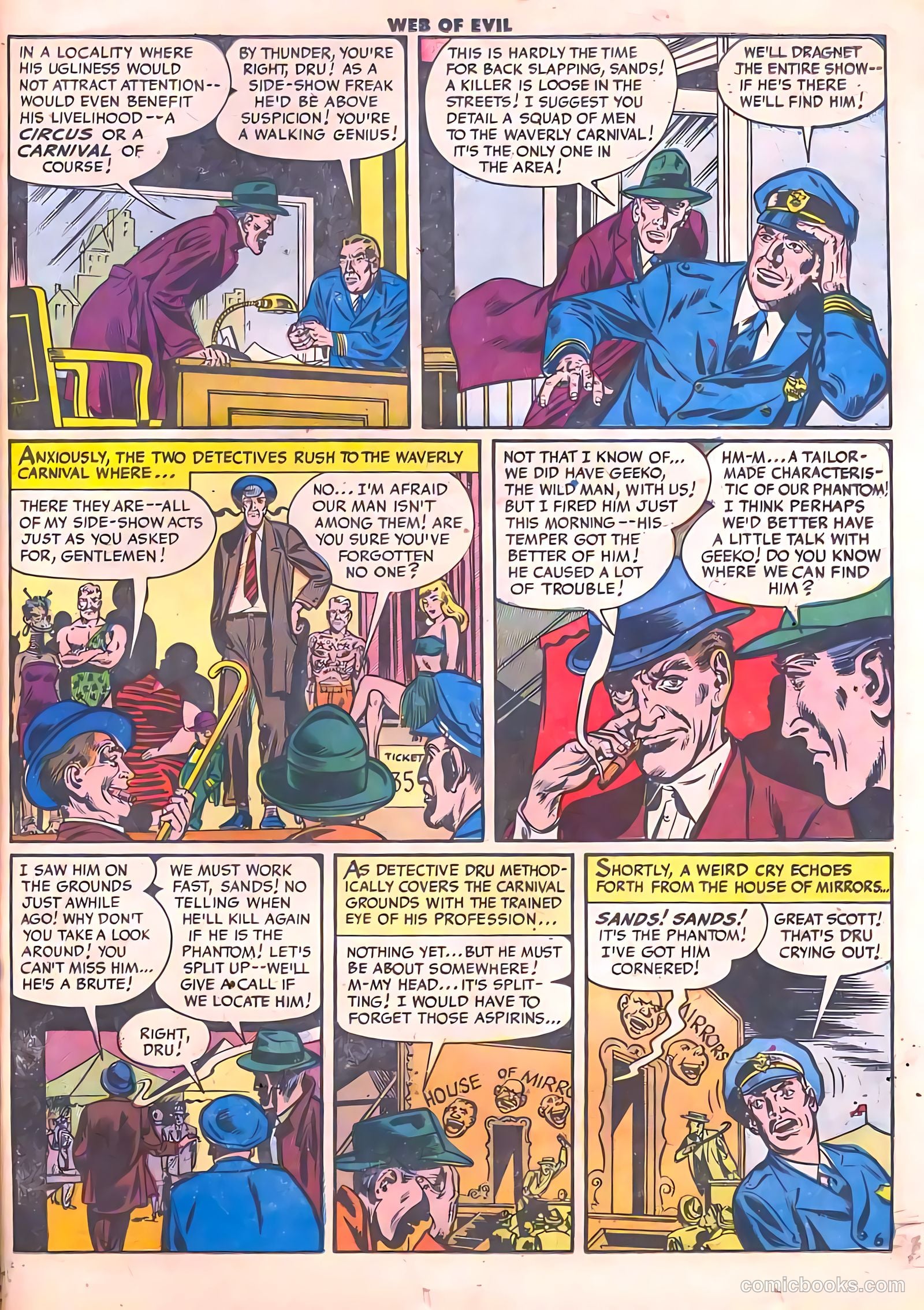 Web of Evil #8 (1953) — page 23 of 36