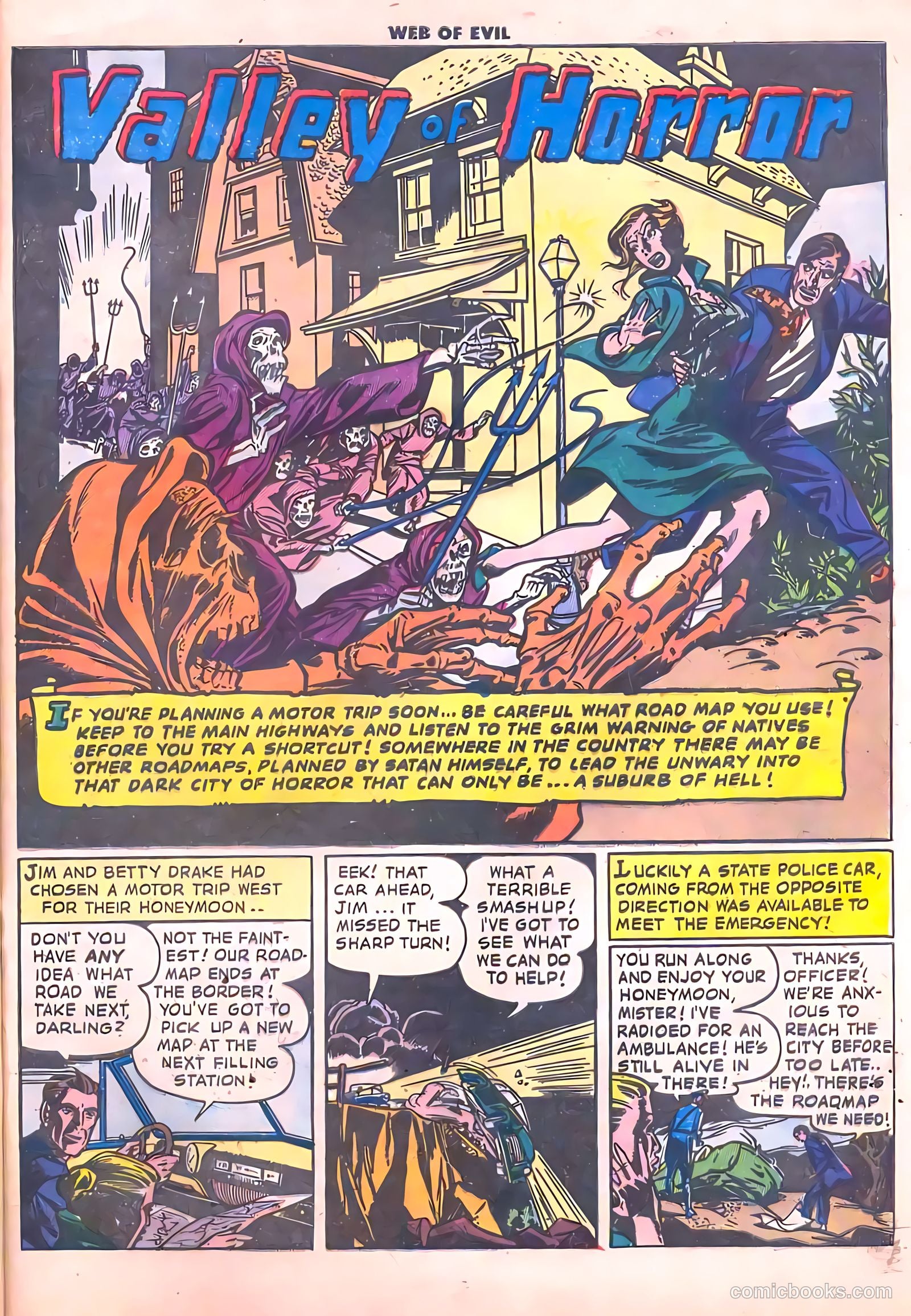 Web of Evil #8 (1953) — page 27 of 36