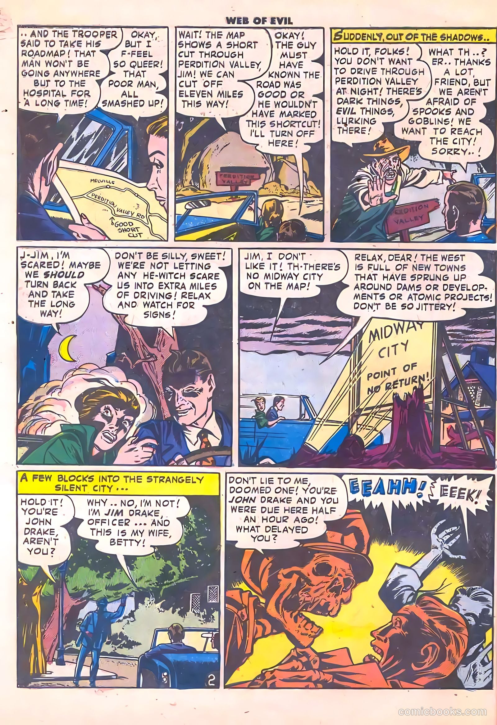 Web of Evil #8 (1953) — page 28 of 36