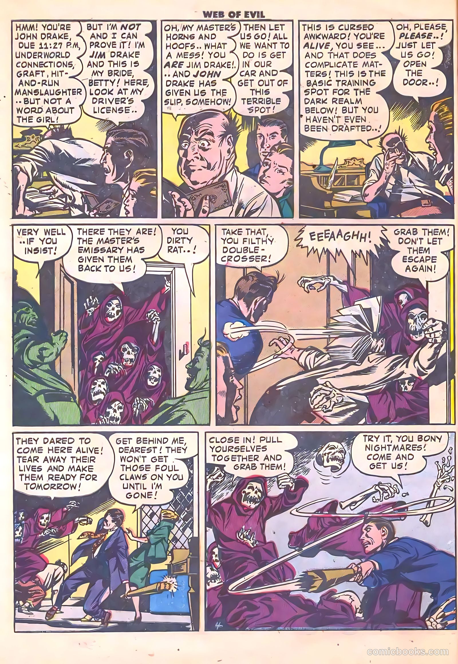 Web of Evil #8 (1953) — page 30 of 36