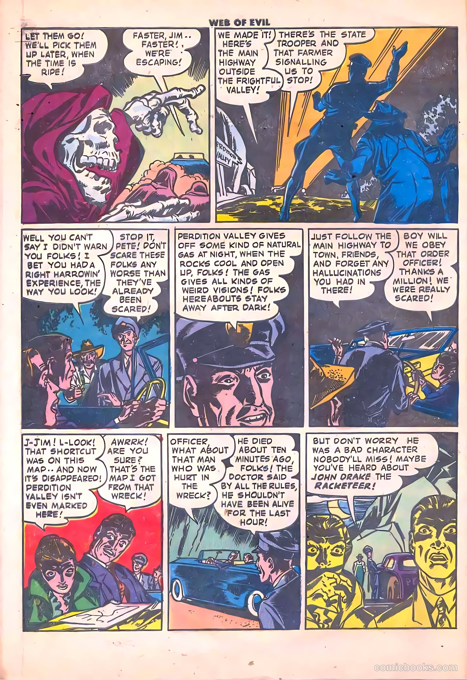 Web of Evil #8 (1953) — page 32 of 36