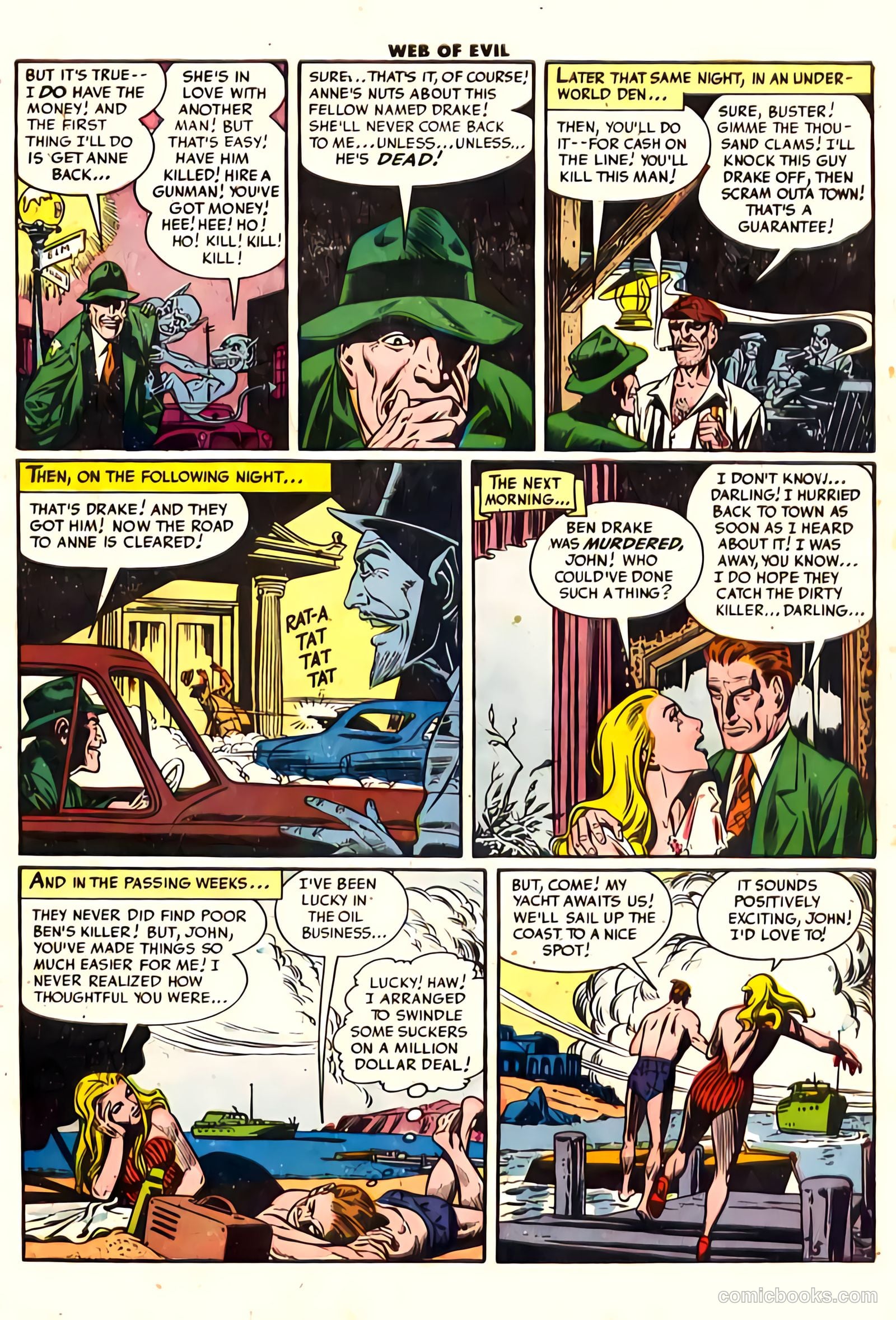 Web of Evil #9 (1953) — page 7 of 36