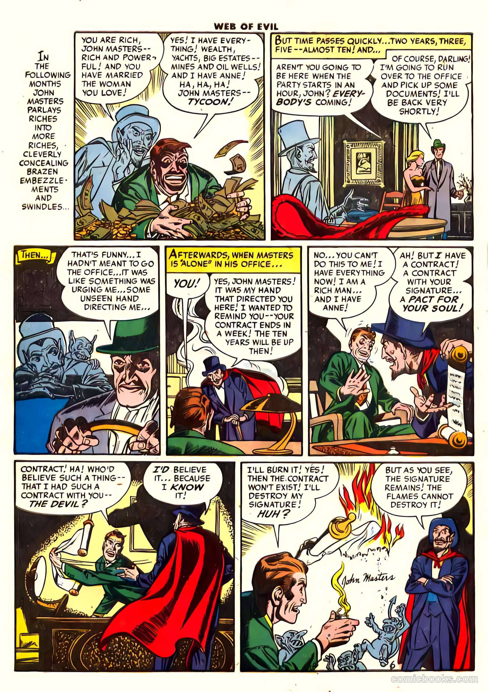 Web of Evil #9 (1953) — page 8 of 36
