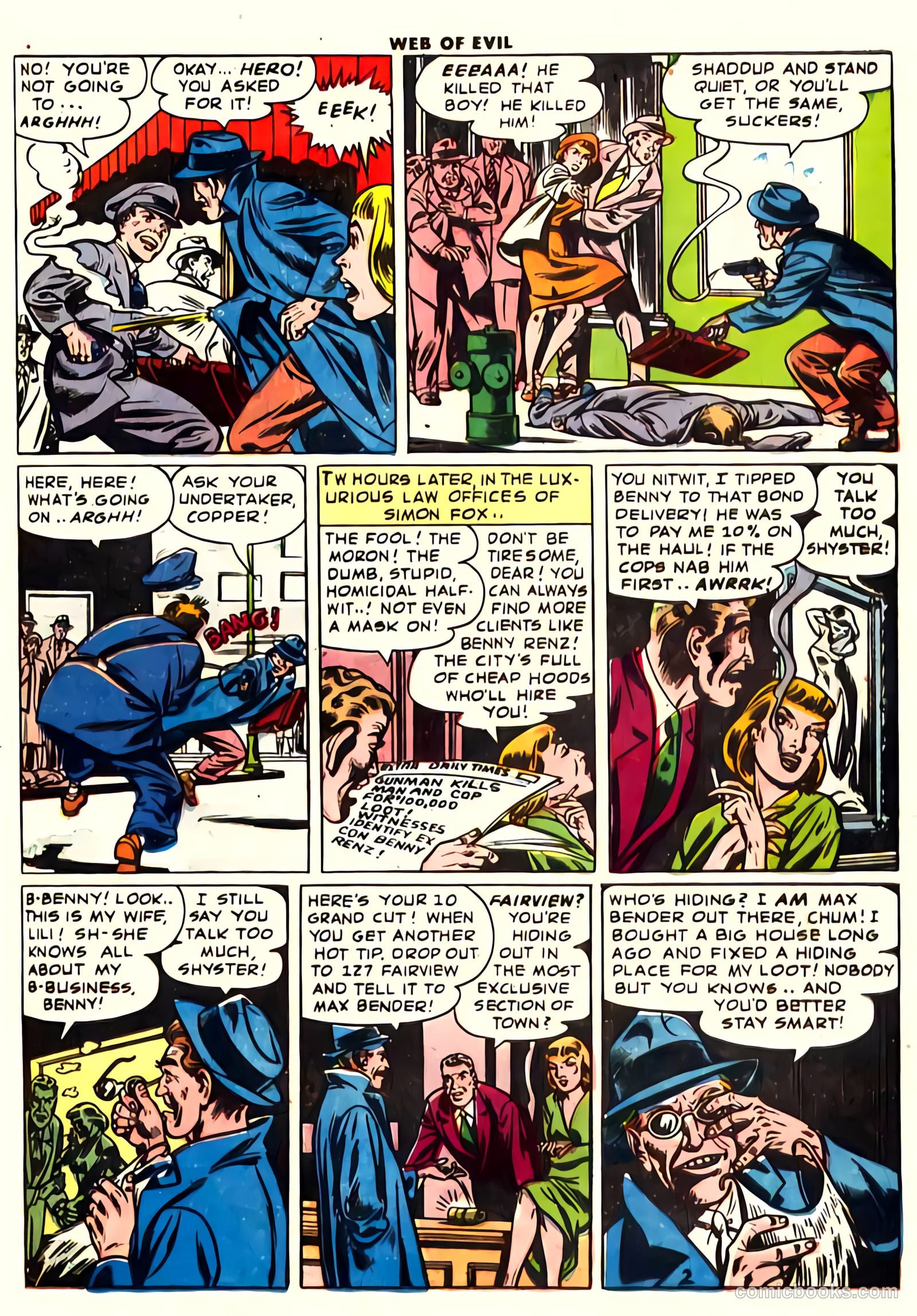 Web of Evil #9 (1953) — page 19 of 36