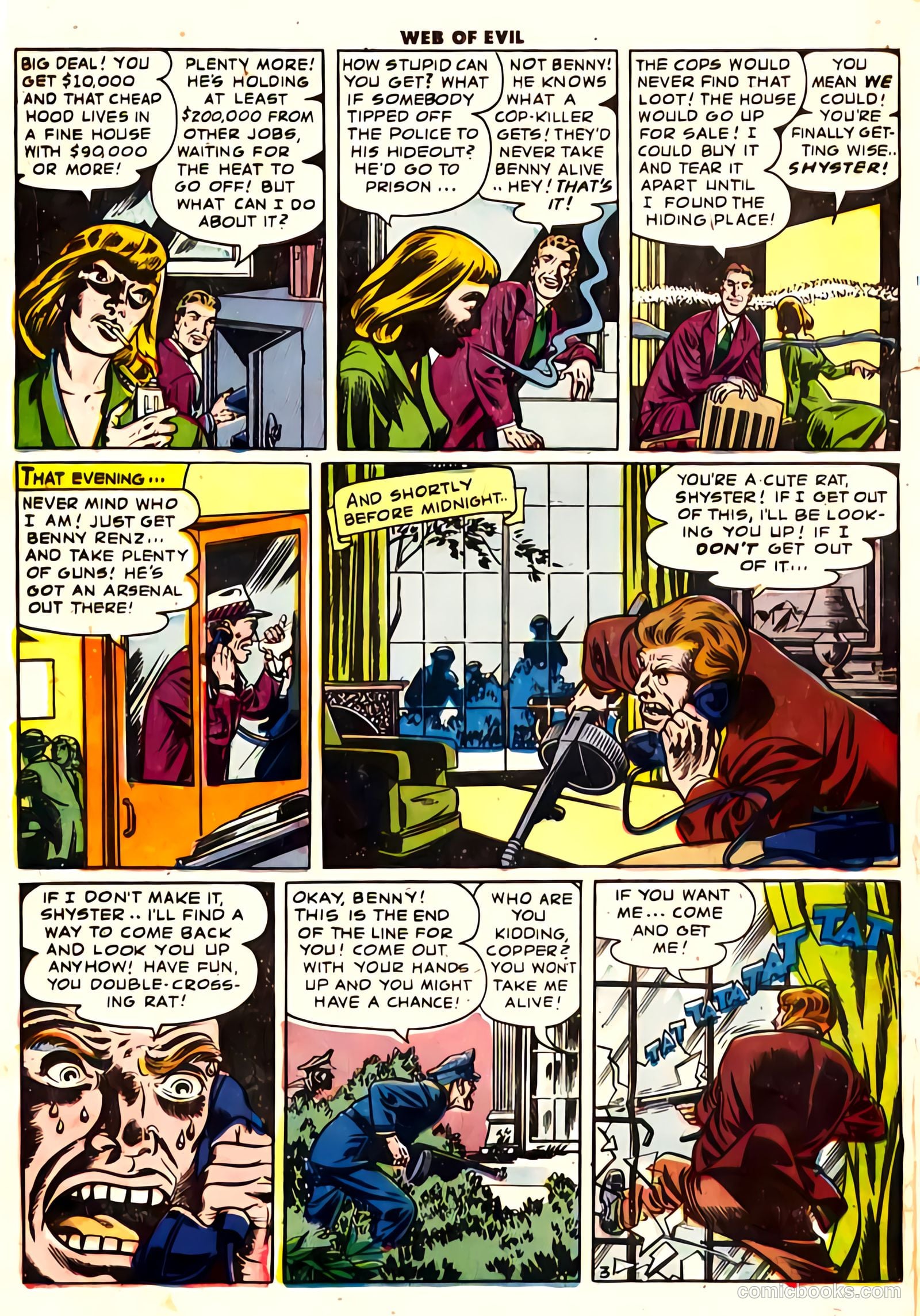 Web of Evil #9 (1953) — page 20 of 36