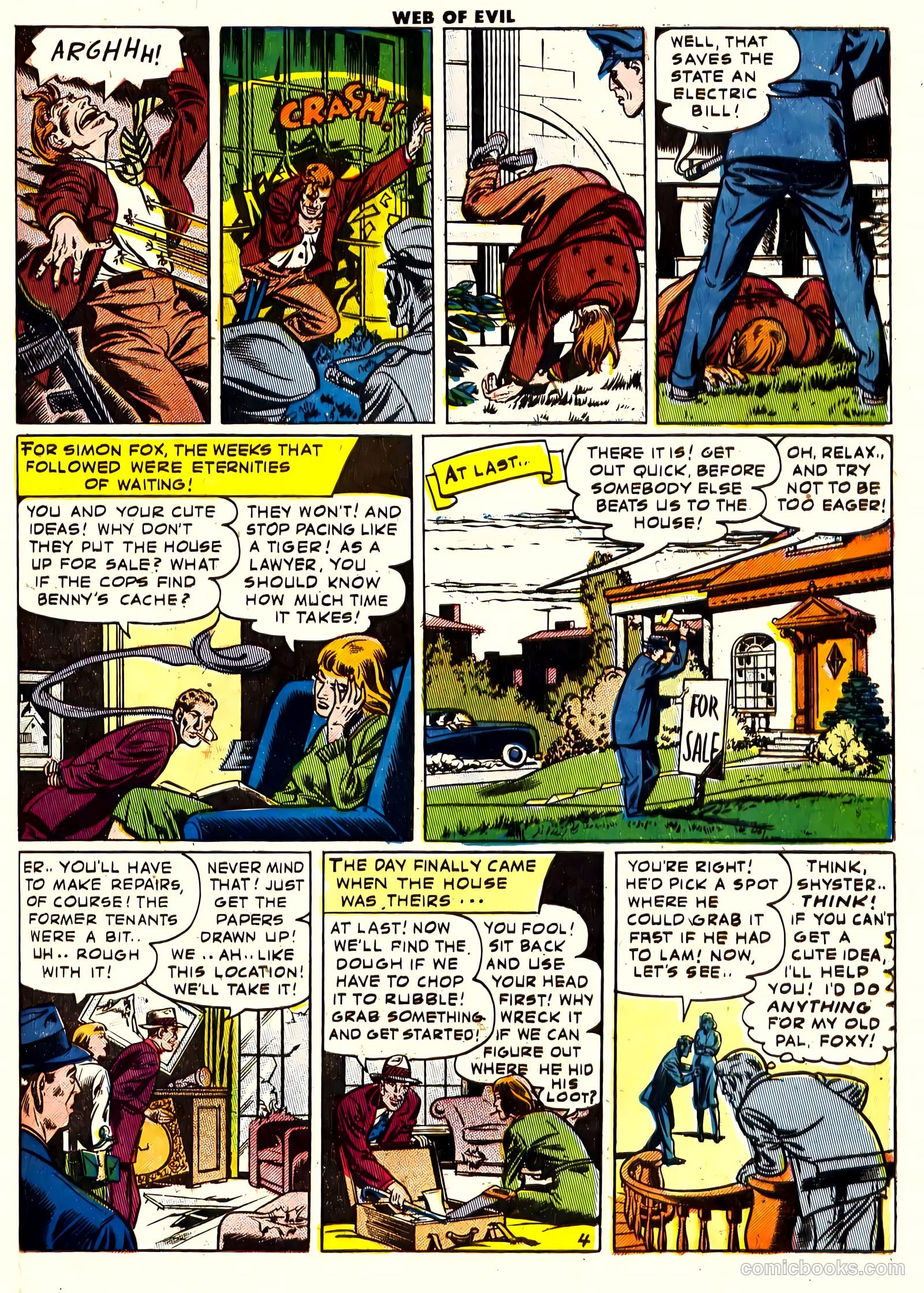Web of Evil #9 (1953) — page 21 of 36
