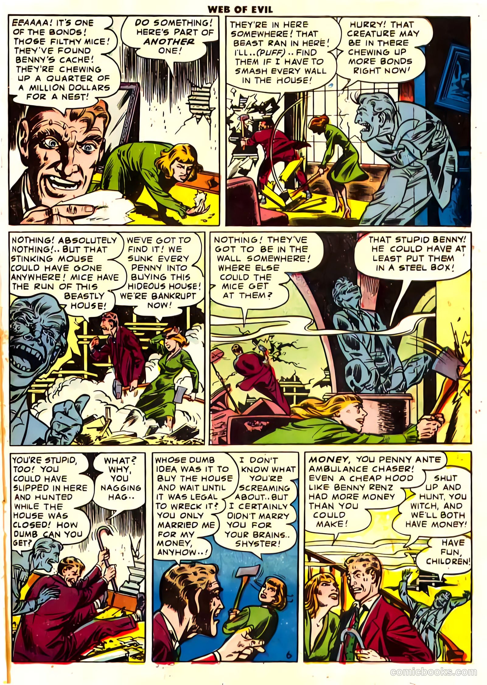 Web of Evil #9 (1953) — page 23 of 36