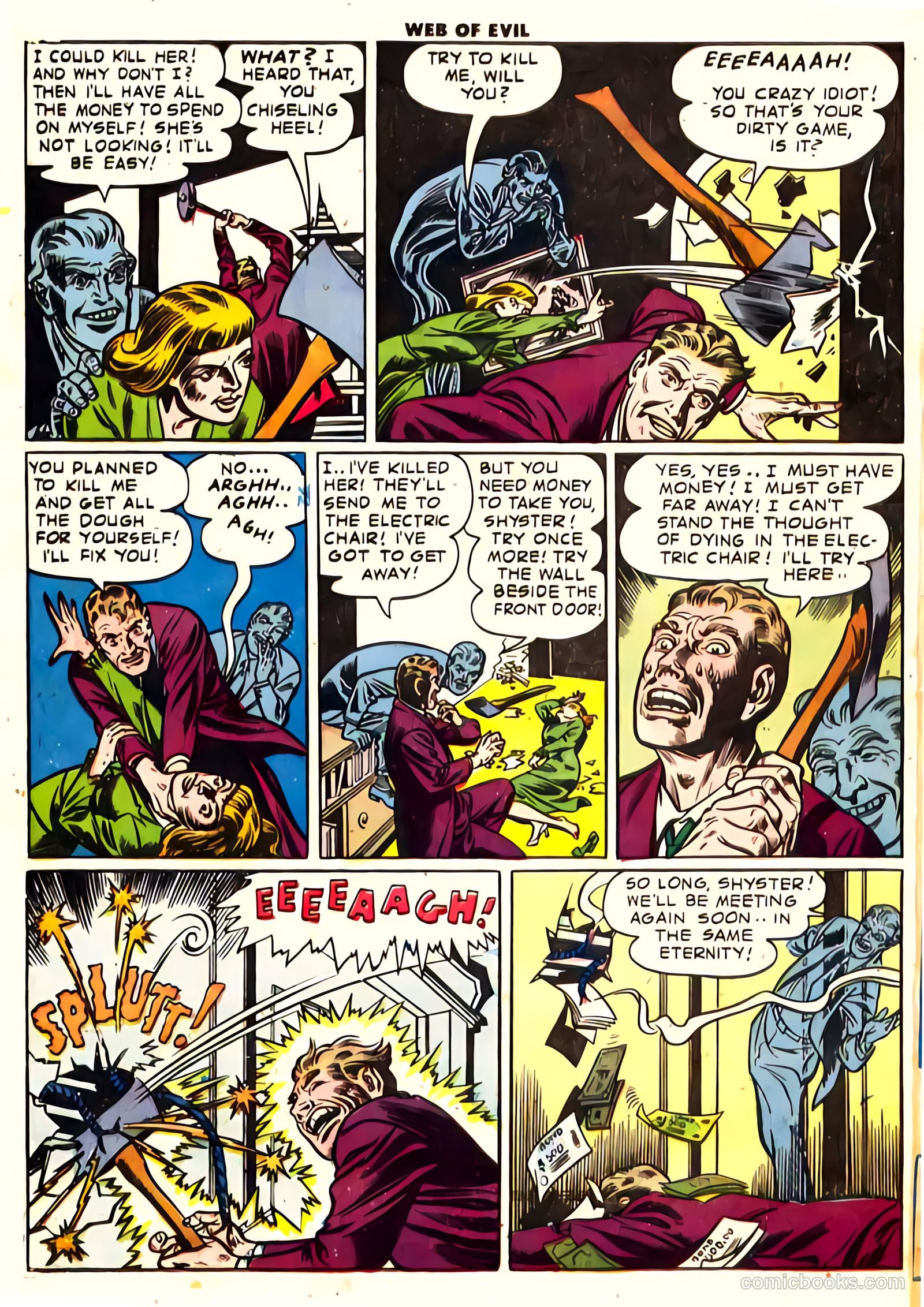 Web of Evil #9 (1953) — page 24 of 36