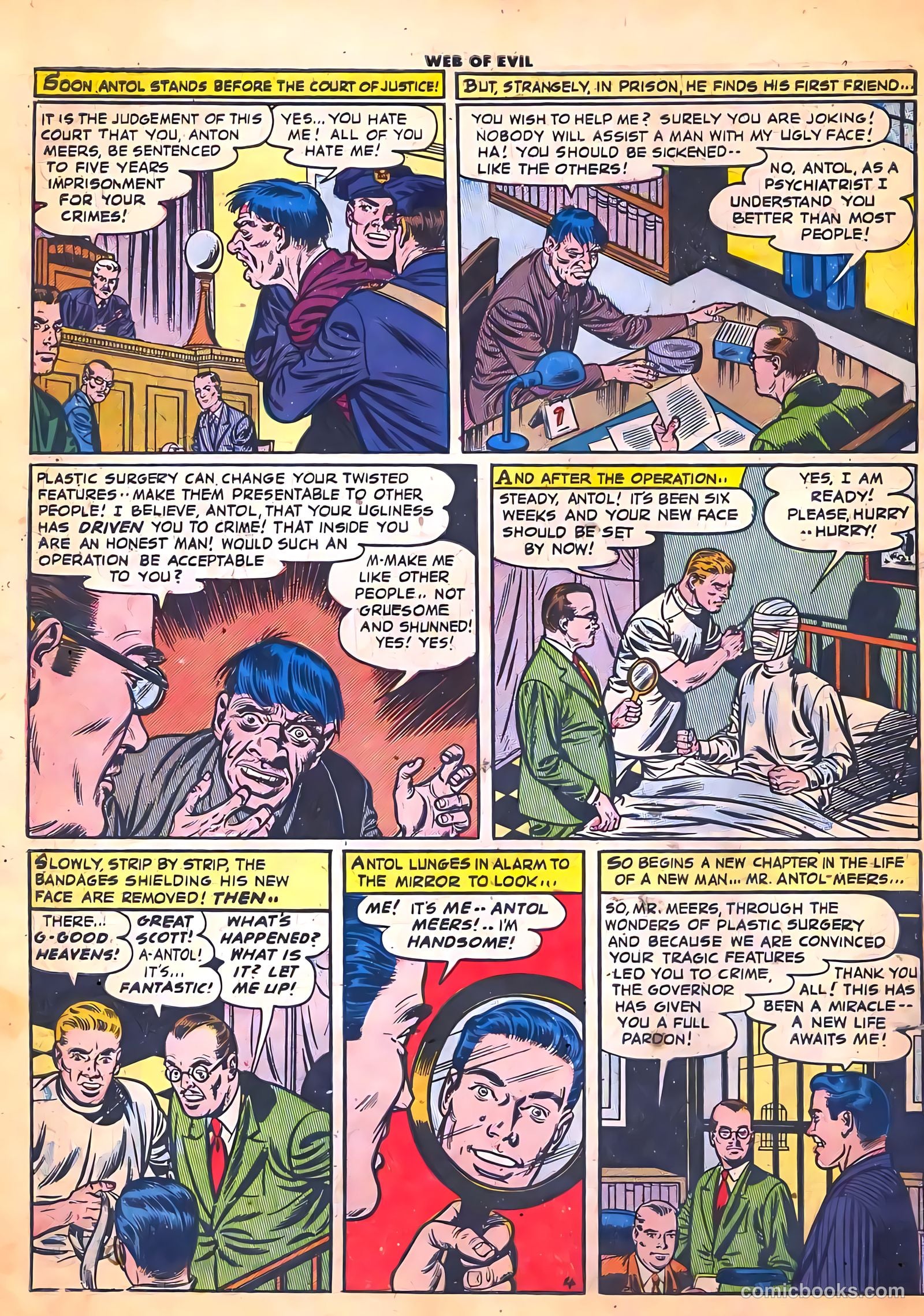 Web of Evil #9 (1953) — page 30 of 36