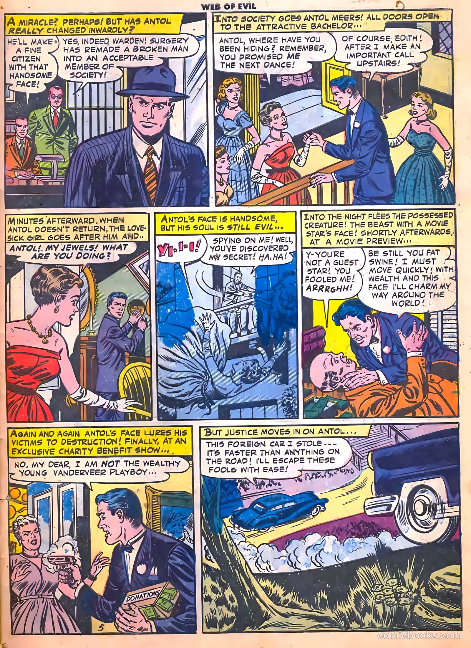 Web of Evil #9 (1953) — page 31 of 36
