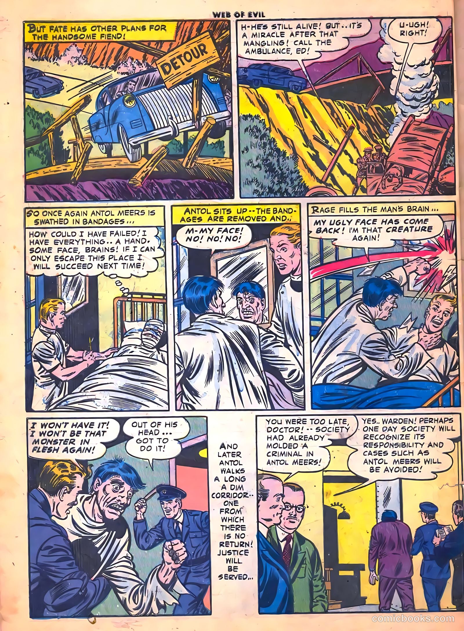 Web of Evil #9 (1953) — page 32 of 36