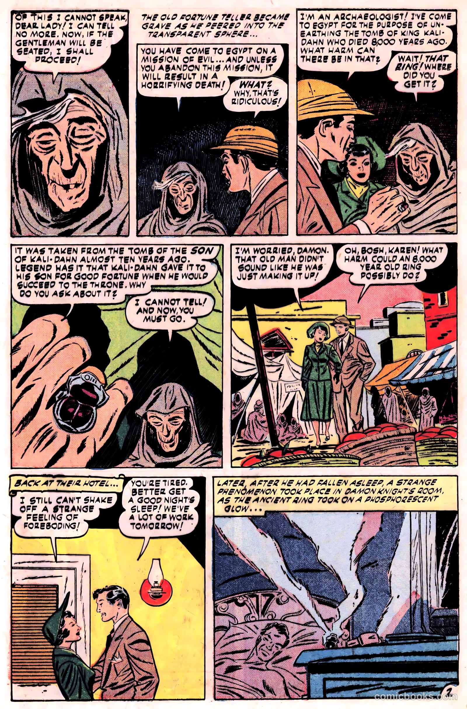 Web of Mystery #1 (1951) — page 4 of 36