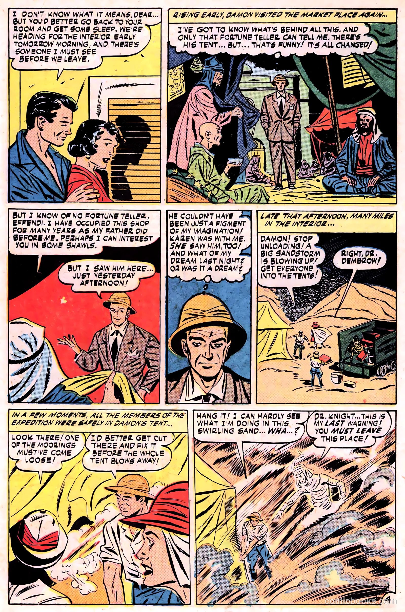 Web of Mystery #1 (1951) — page 6 of 36