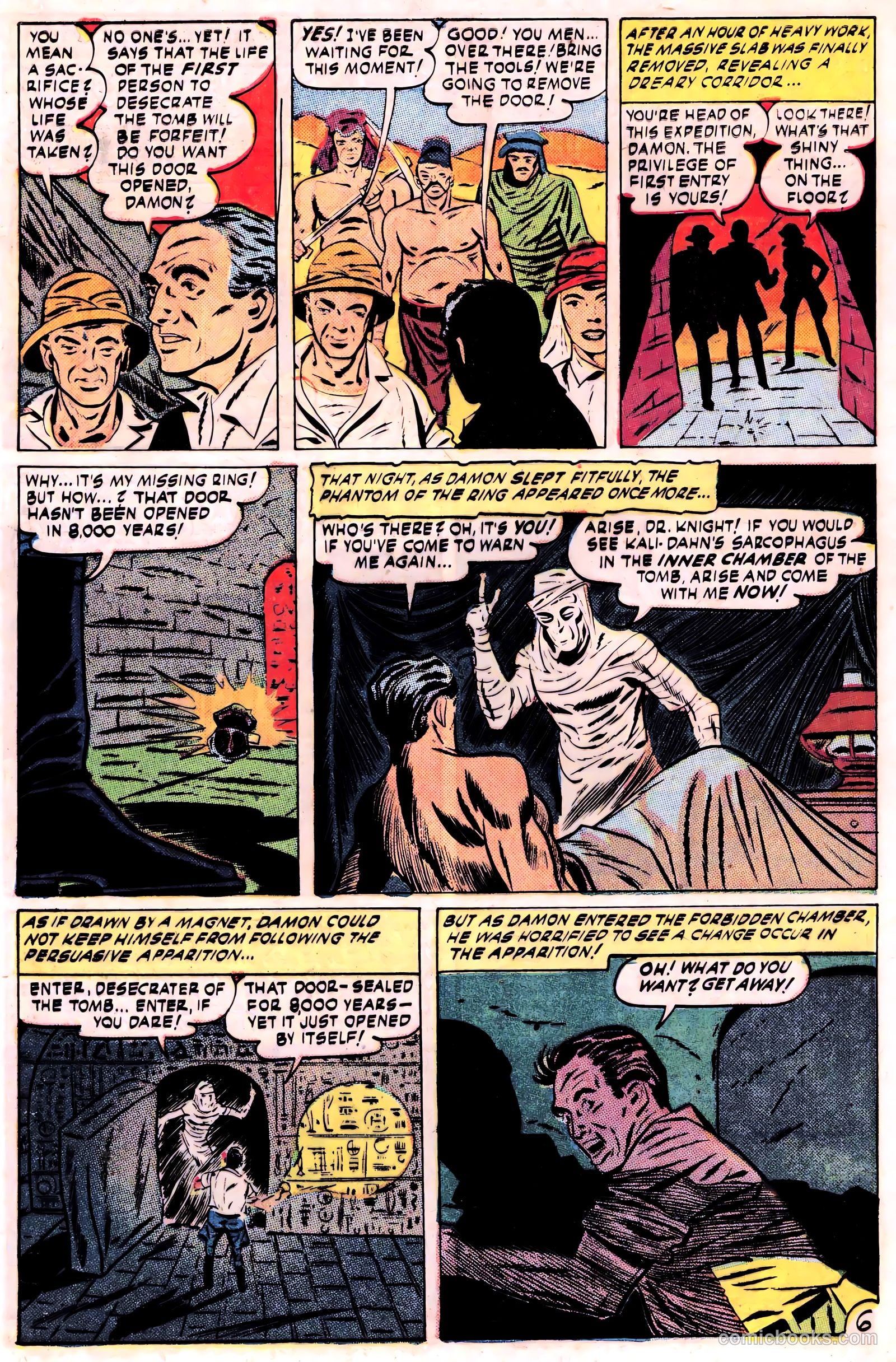 Web of Mystery #1 (1951) — page 8 of 36