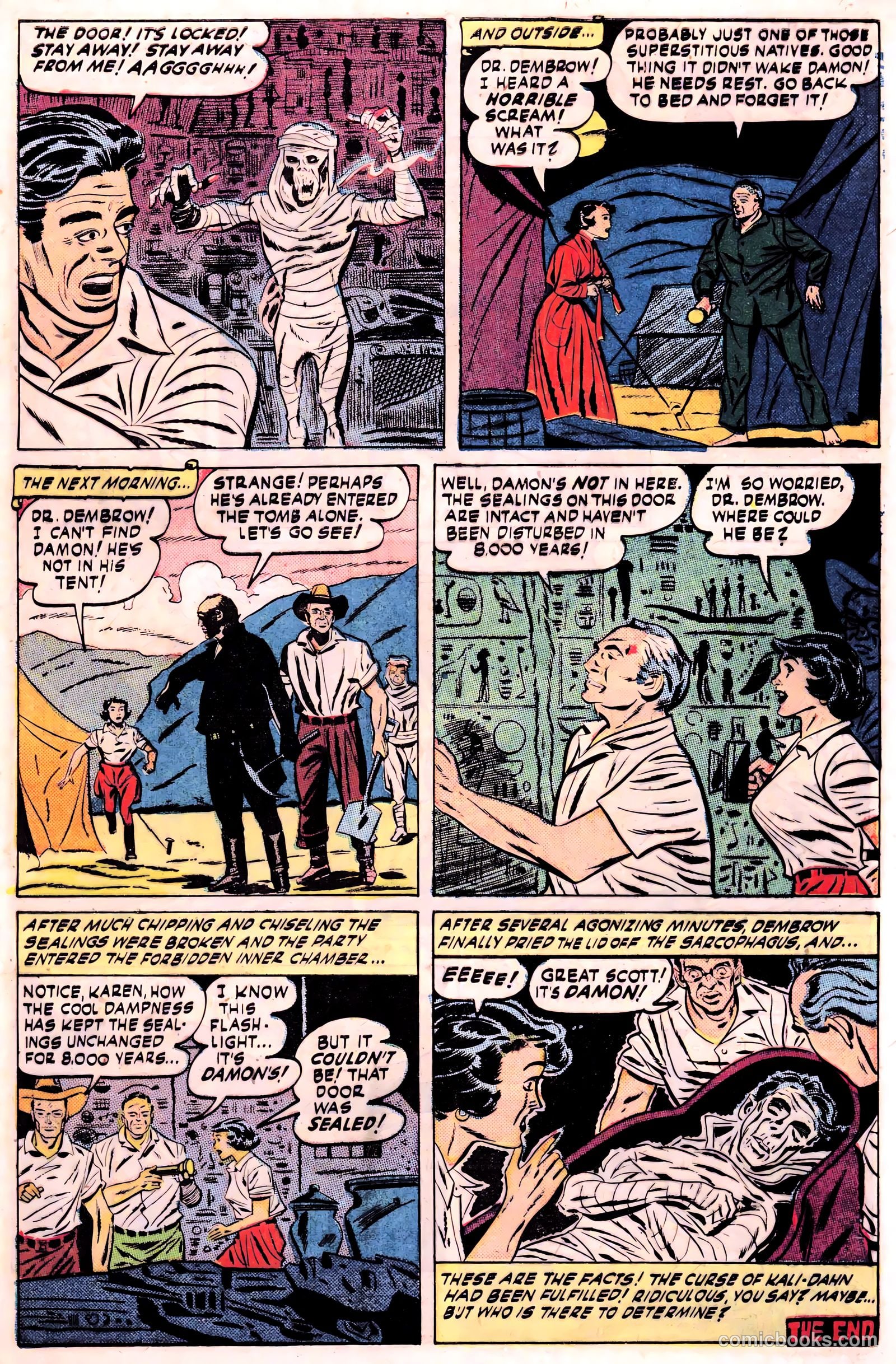 Web of Mystery #1 (1951) — page 9 of 36
