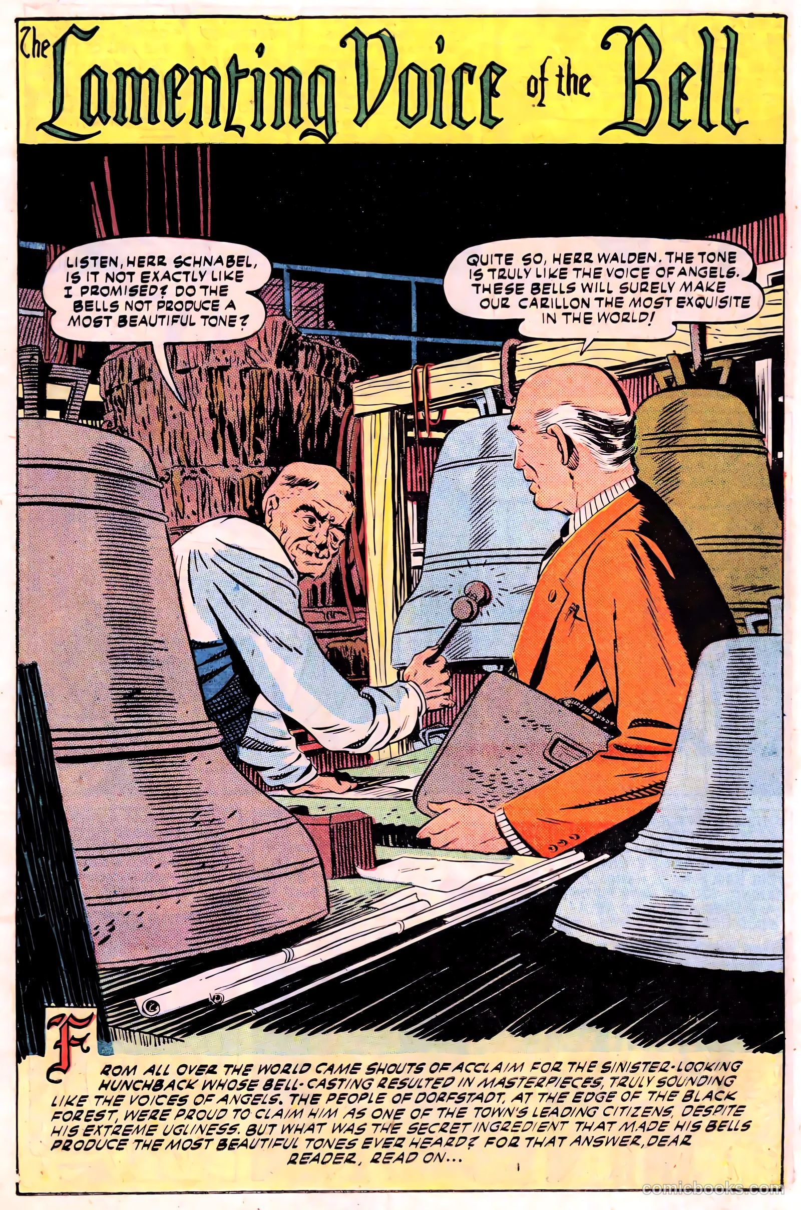 Web of Mystery #1 (1951) — page 19 of 36