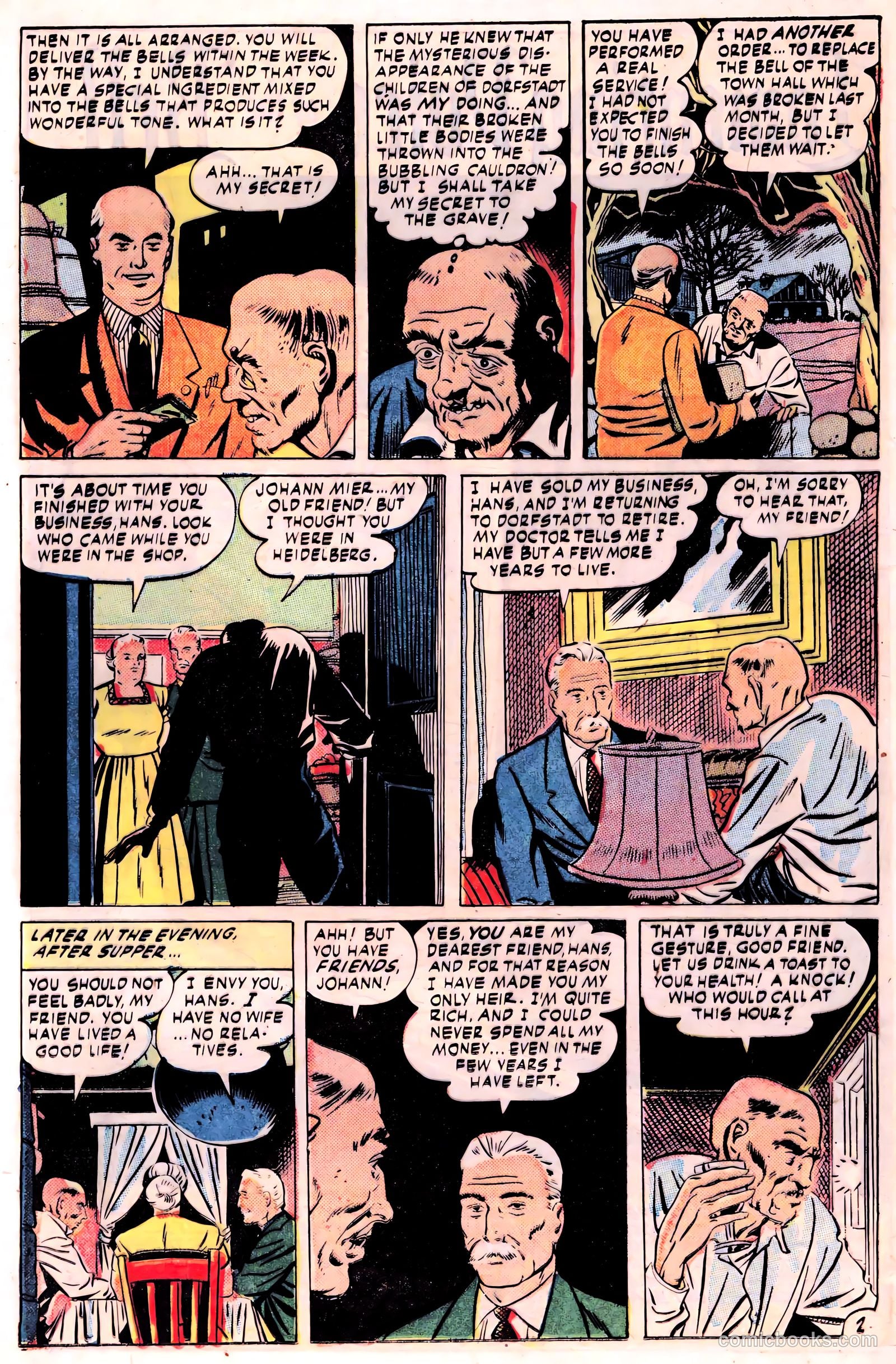 Web of Mystery #1 (1951) — page 20 of 36