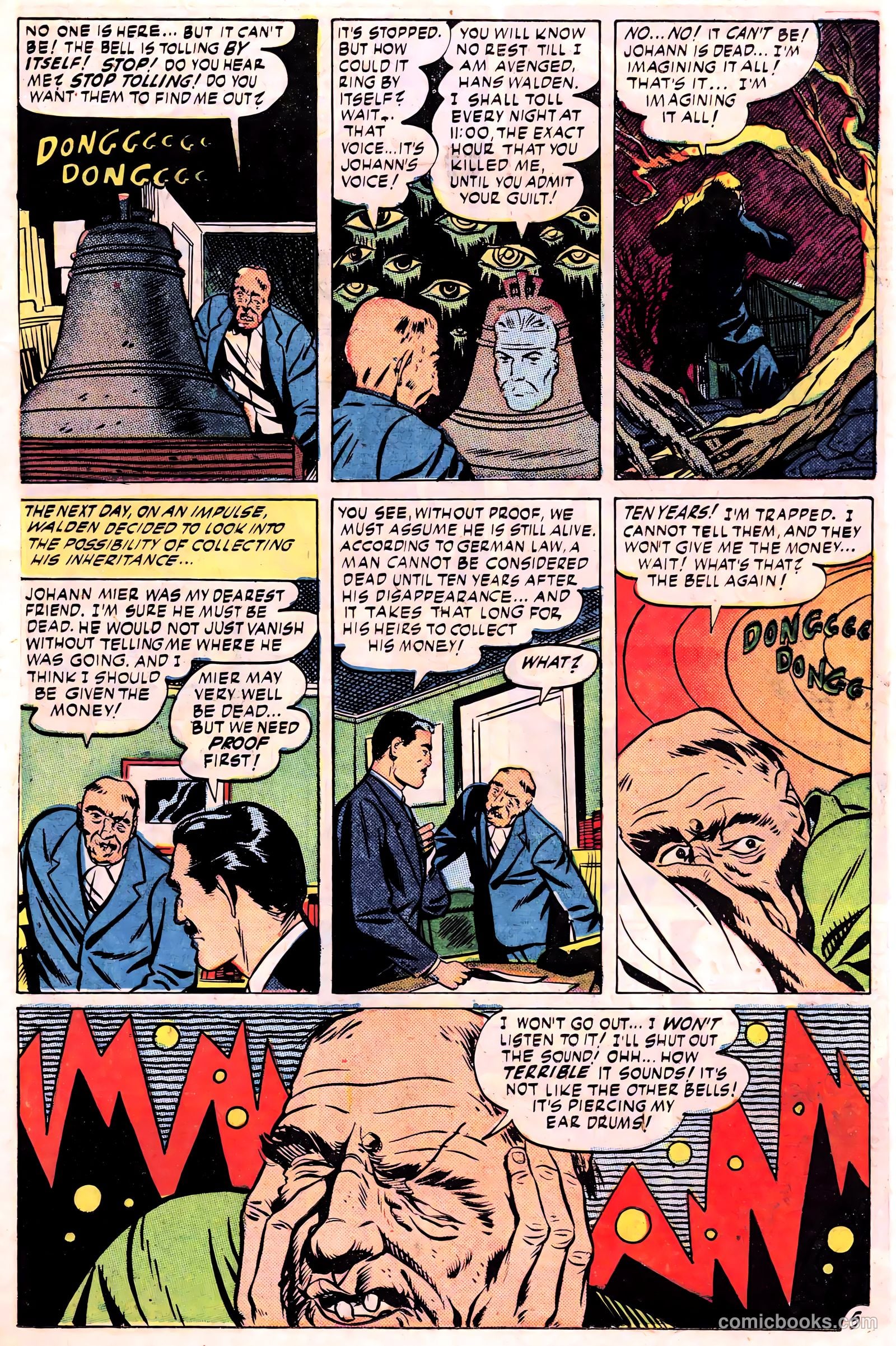 Web of Mystery #1 (1951) — page 23 of 36