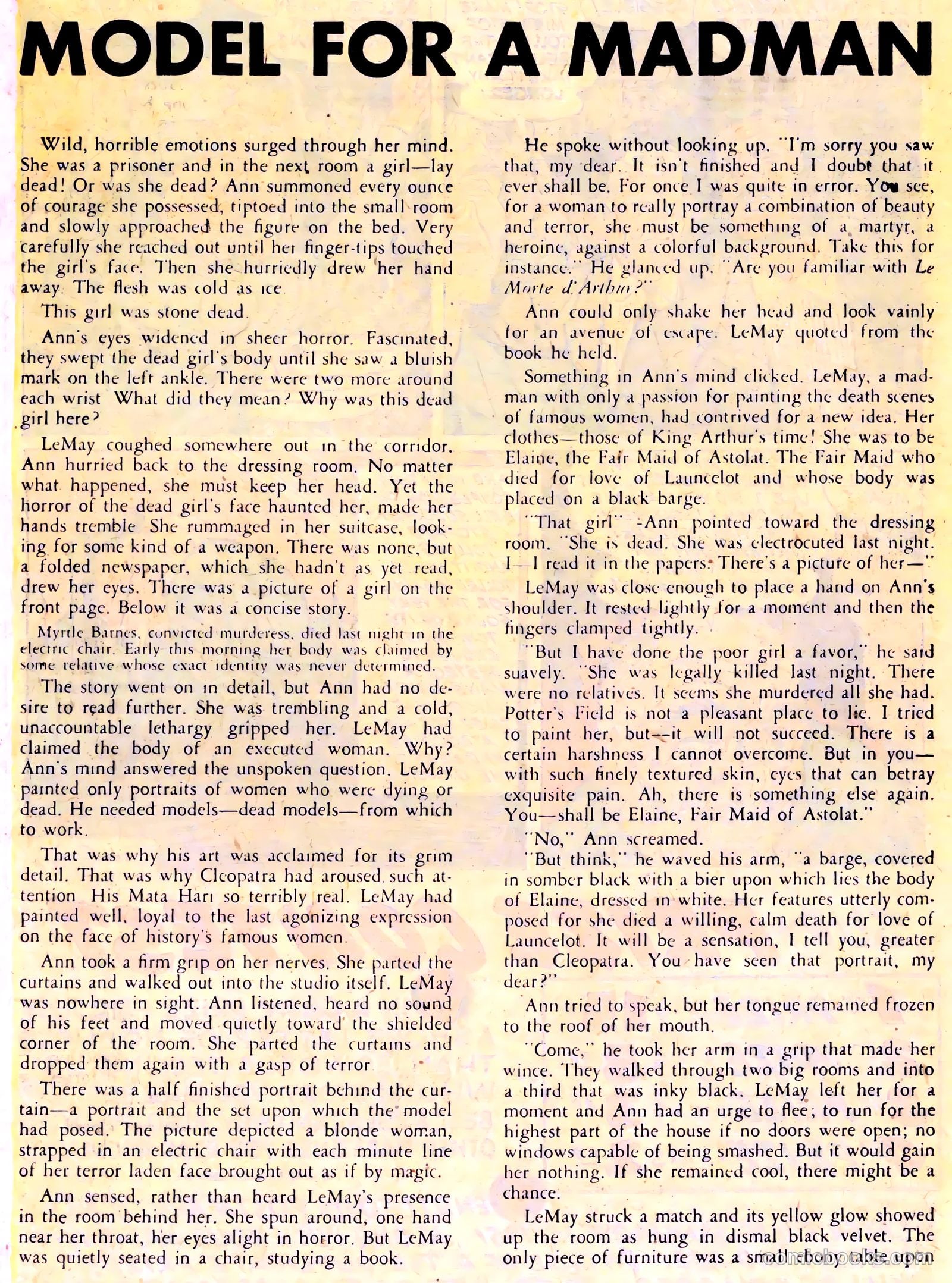 Web of Mystery #1 (1951) — page 26 of 36