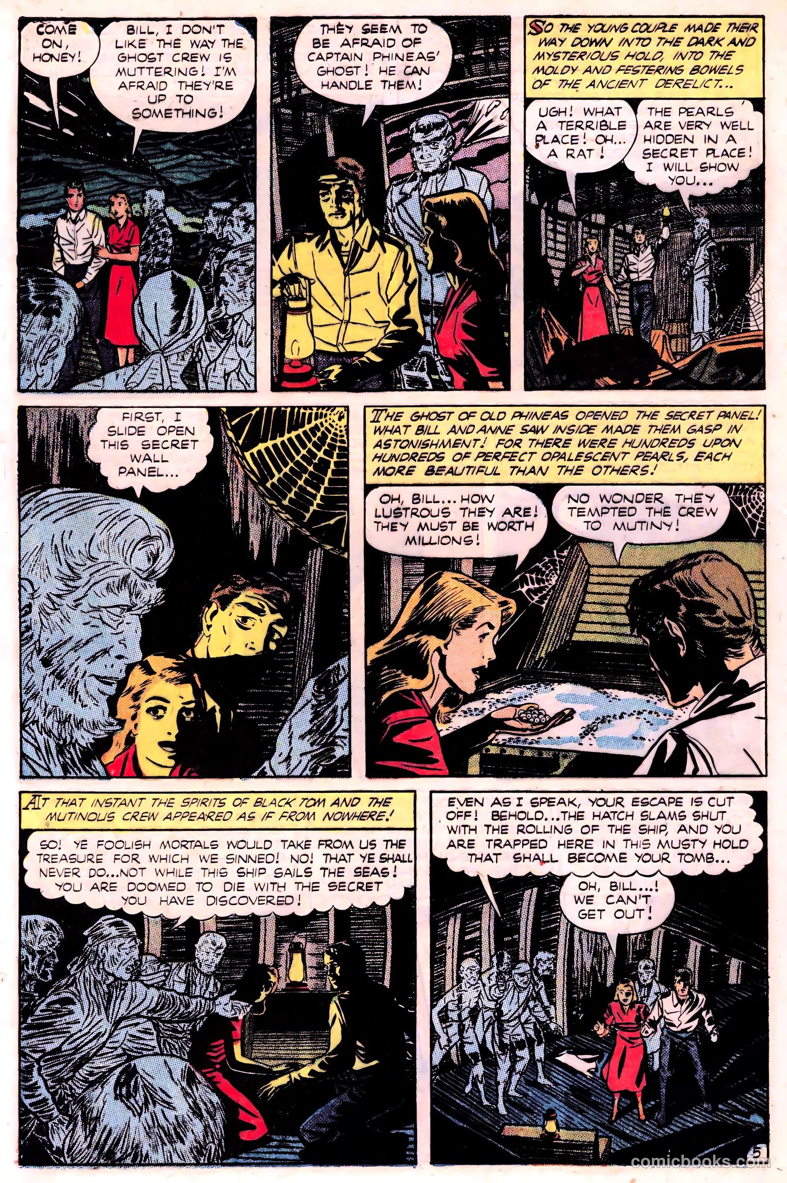 Web of Mystery #1 (1951) — page 32 of 36