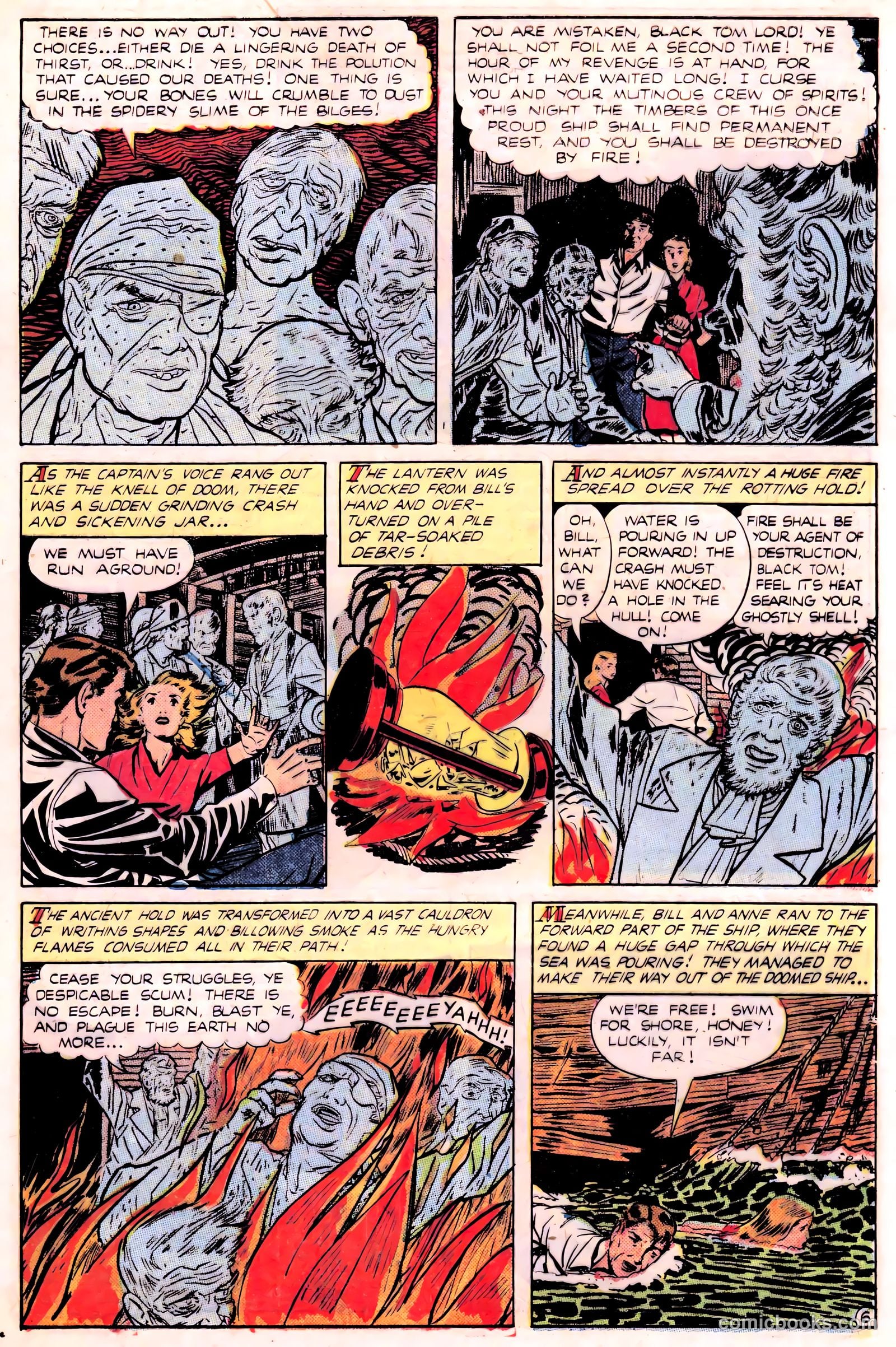 Web of Mystery #1 (1951) — page 33 of 36