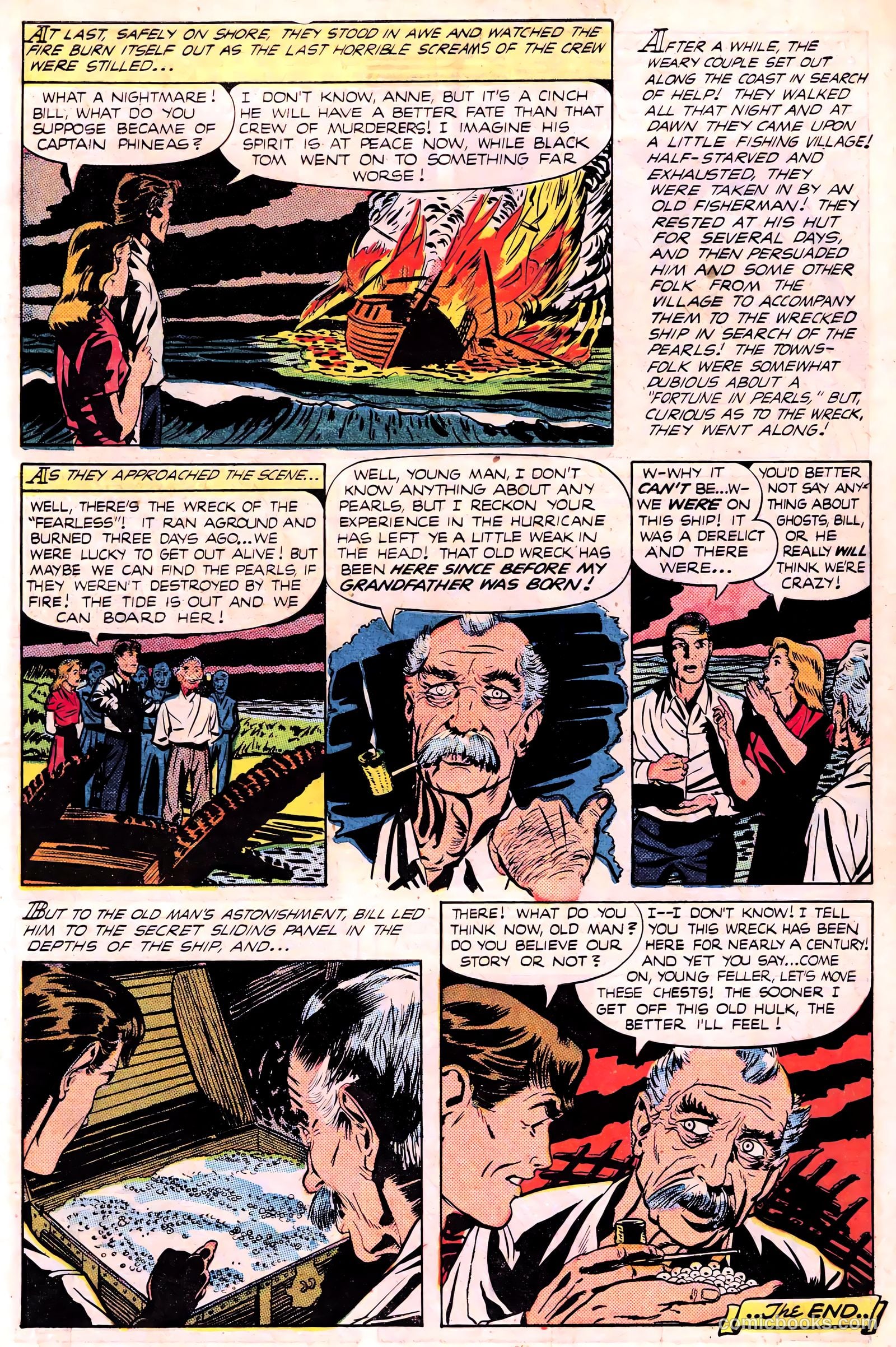 Web of Mystery #1 (1951) — page 34 of 36