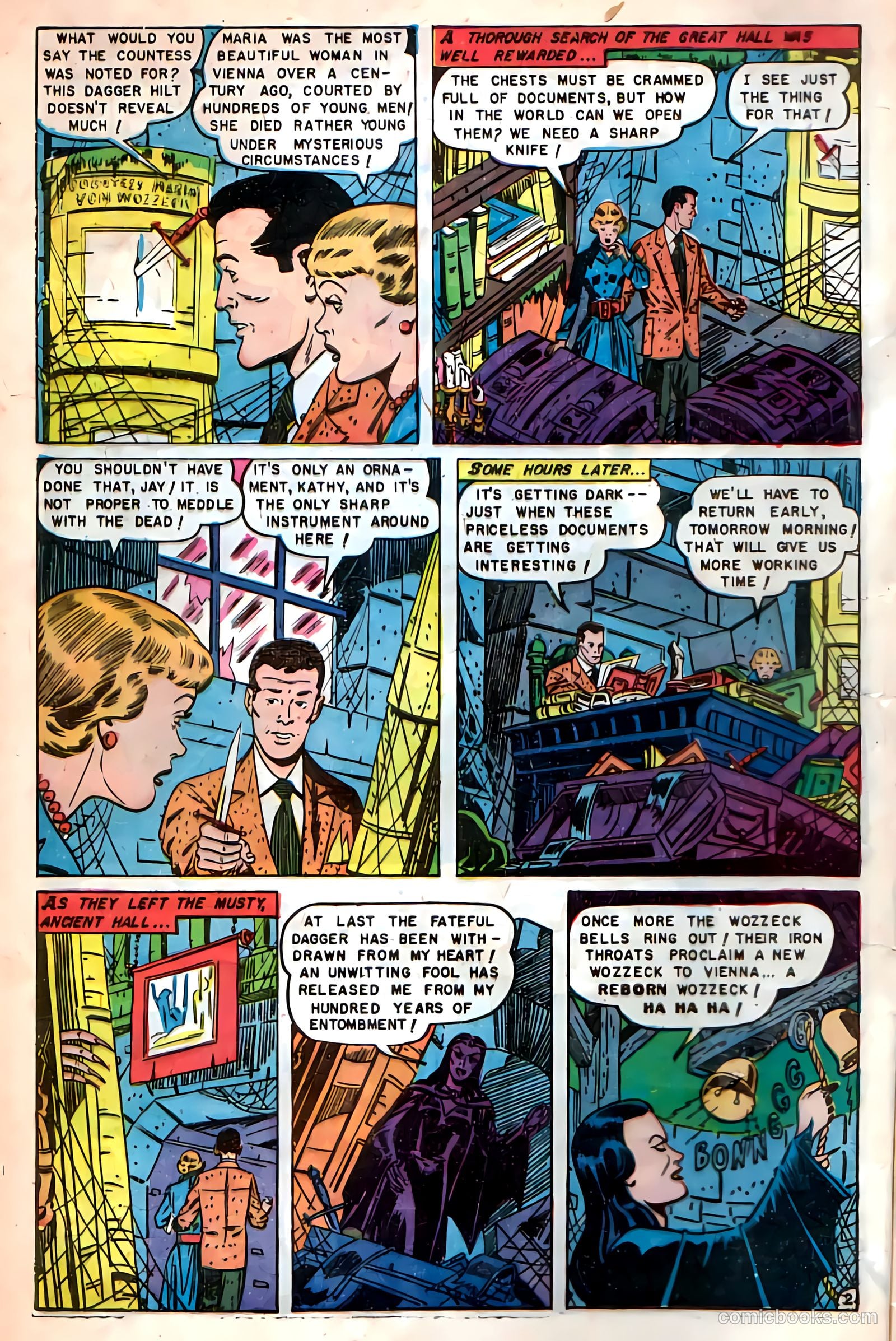 Web of Mystery #10 (1952) — page 4 of 36