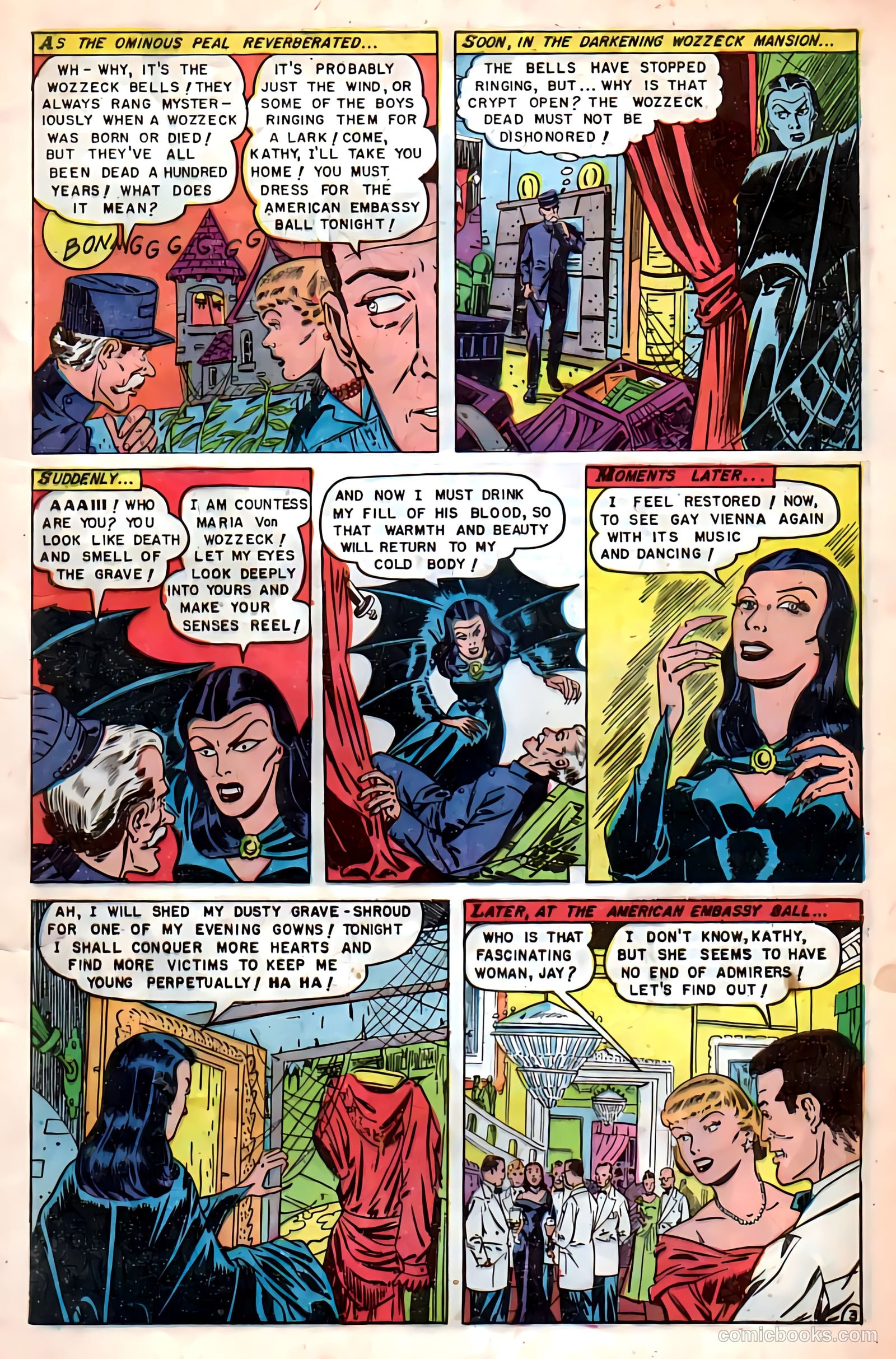 Web of Mystery #10 (1952) — page 5 of 36