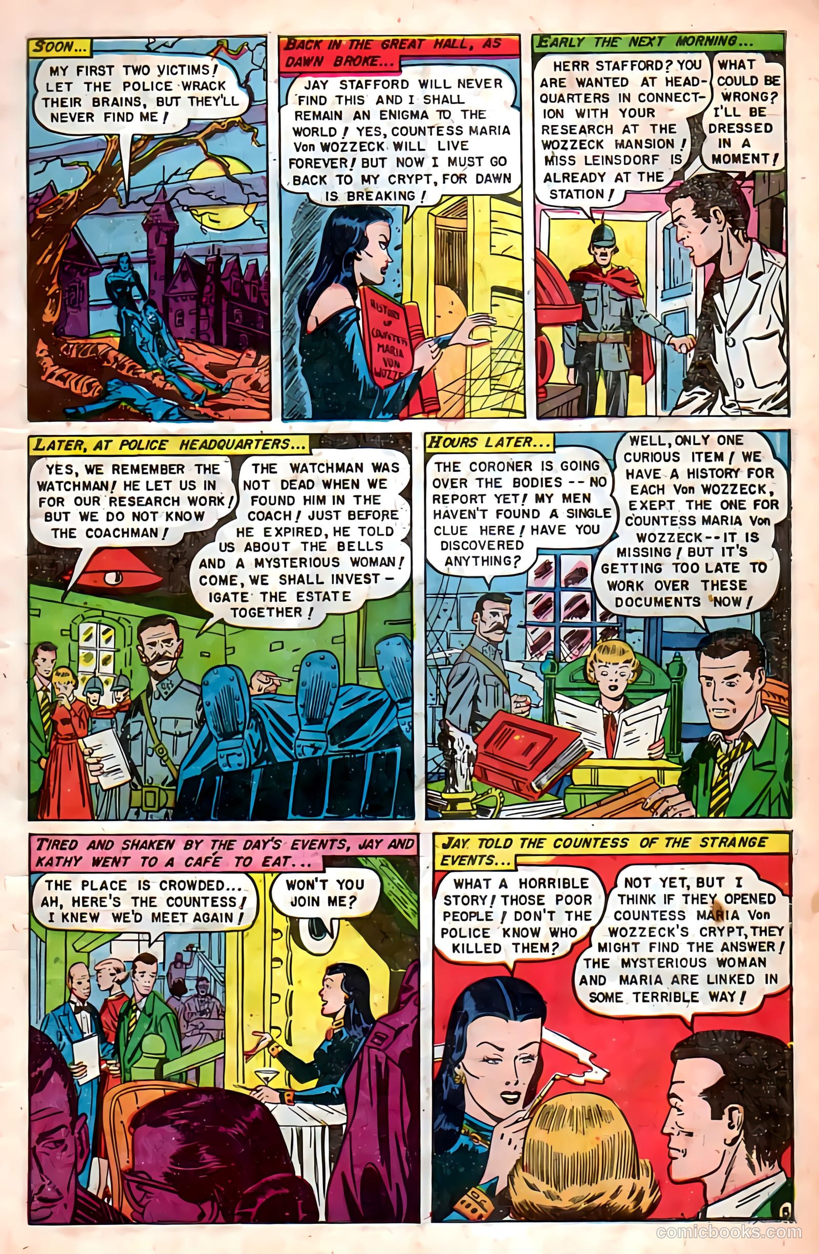 Web of Mystery #10 (1952) — page 7 of 36
