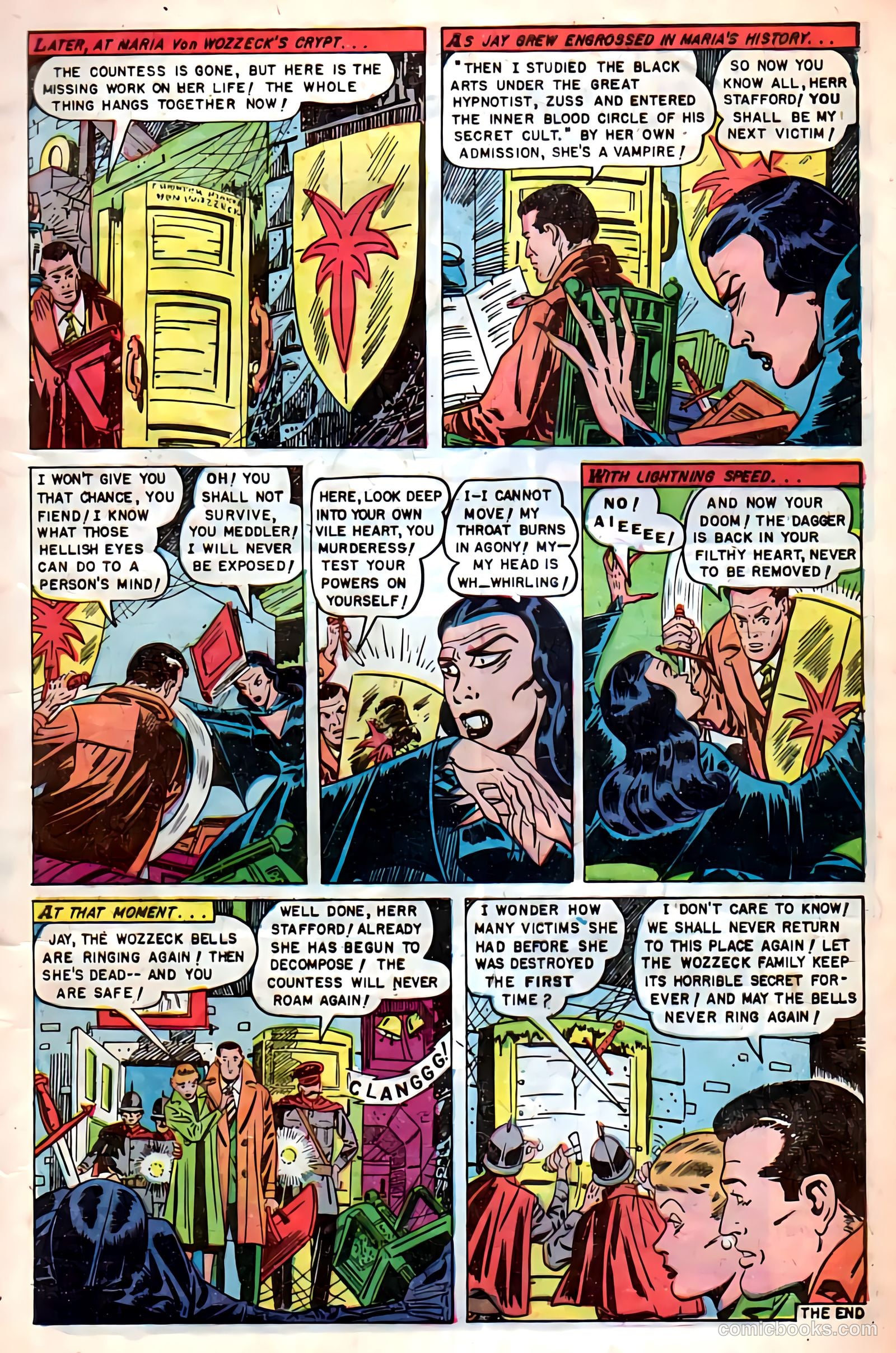 Web of Mystery #10 (1952) — page 9 of 36