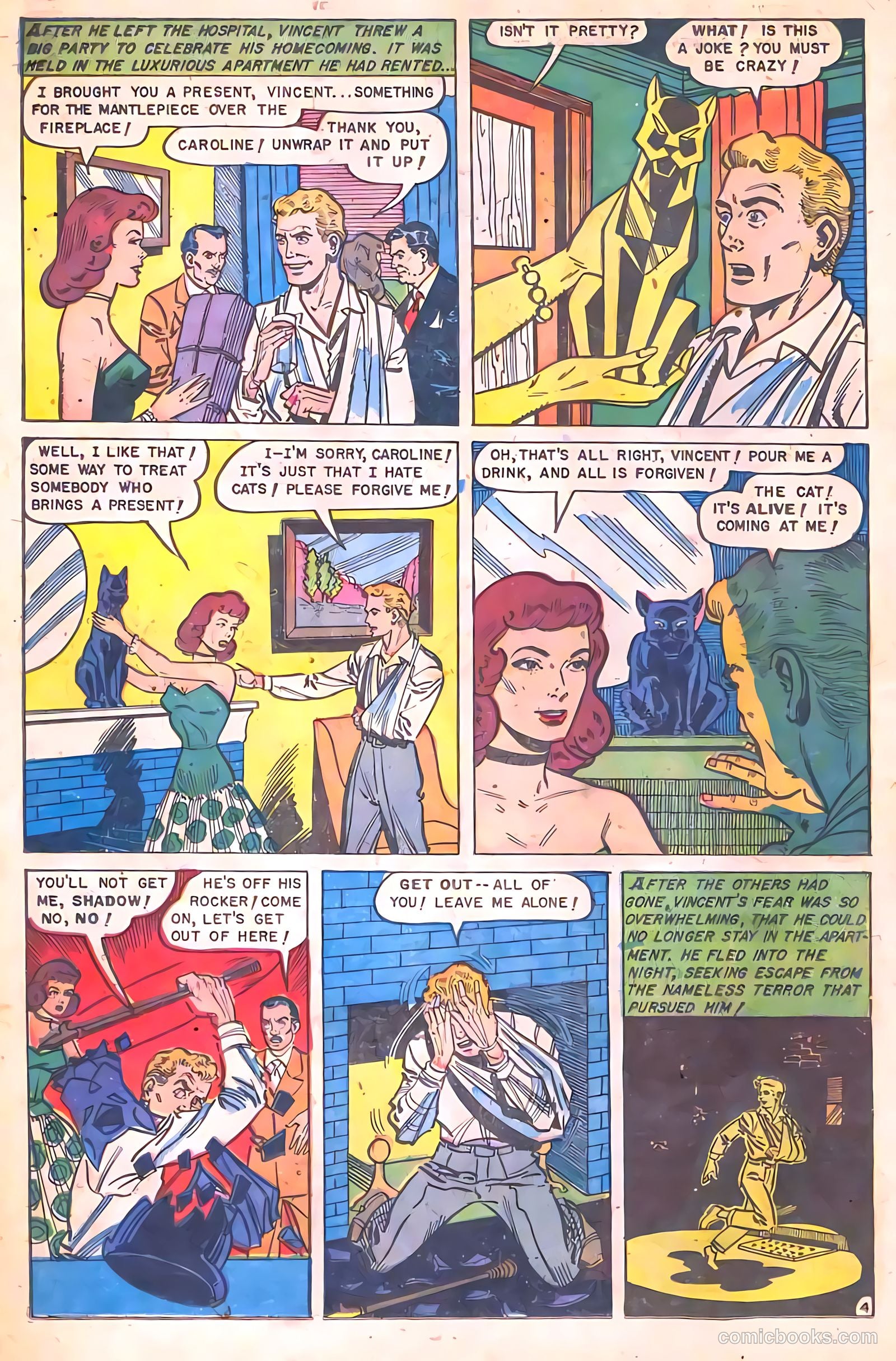 Web of Mystery #10 (1952) — page 14 of 36