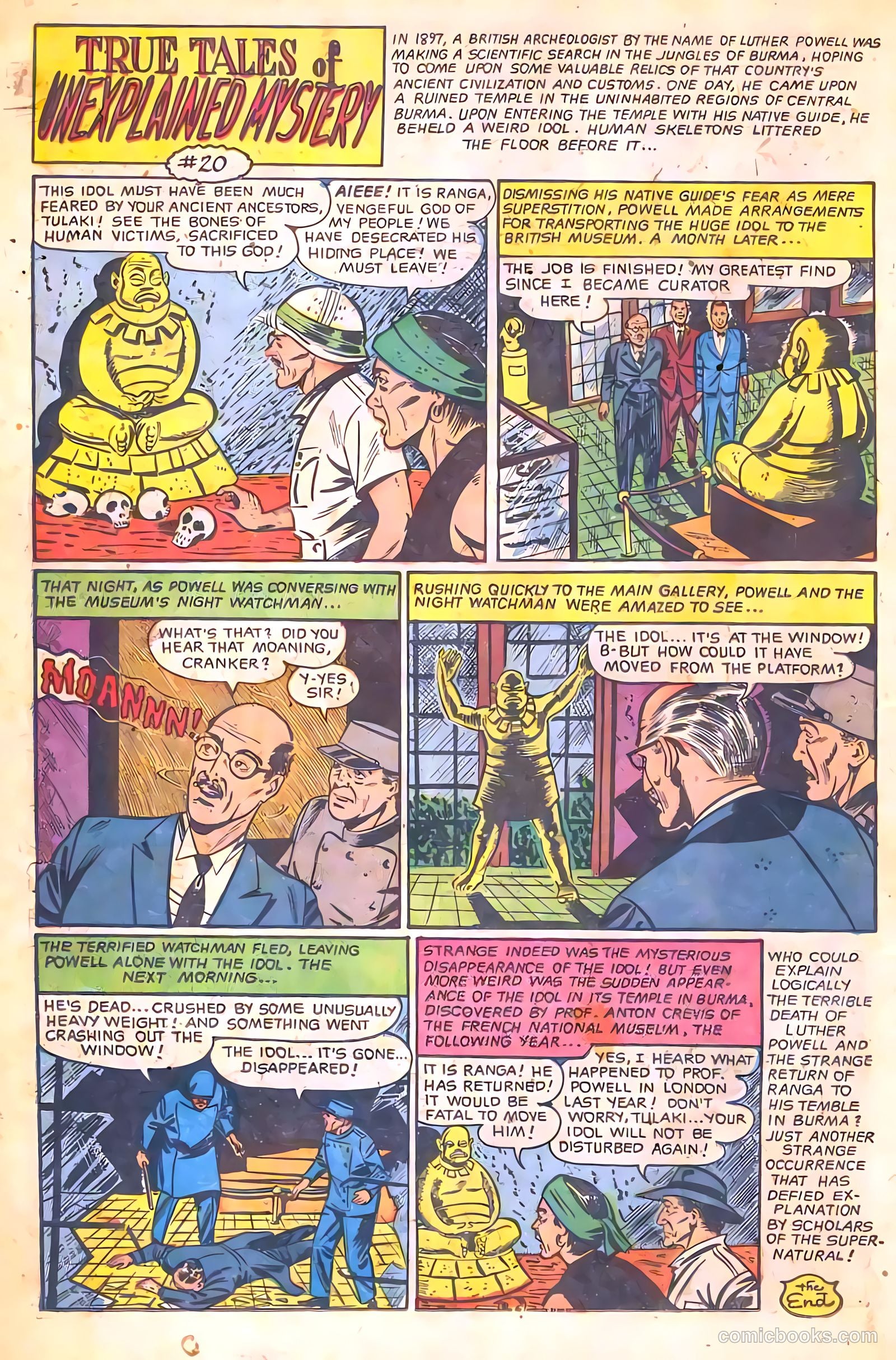 Web of Mystery #10 (1952) — page 18 of 36