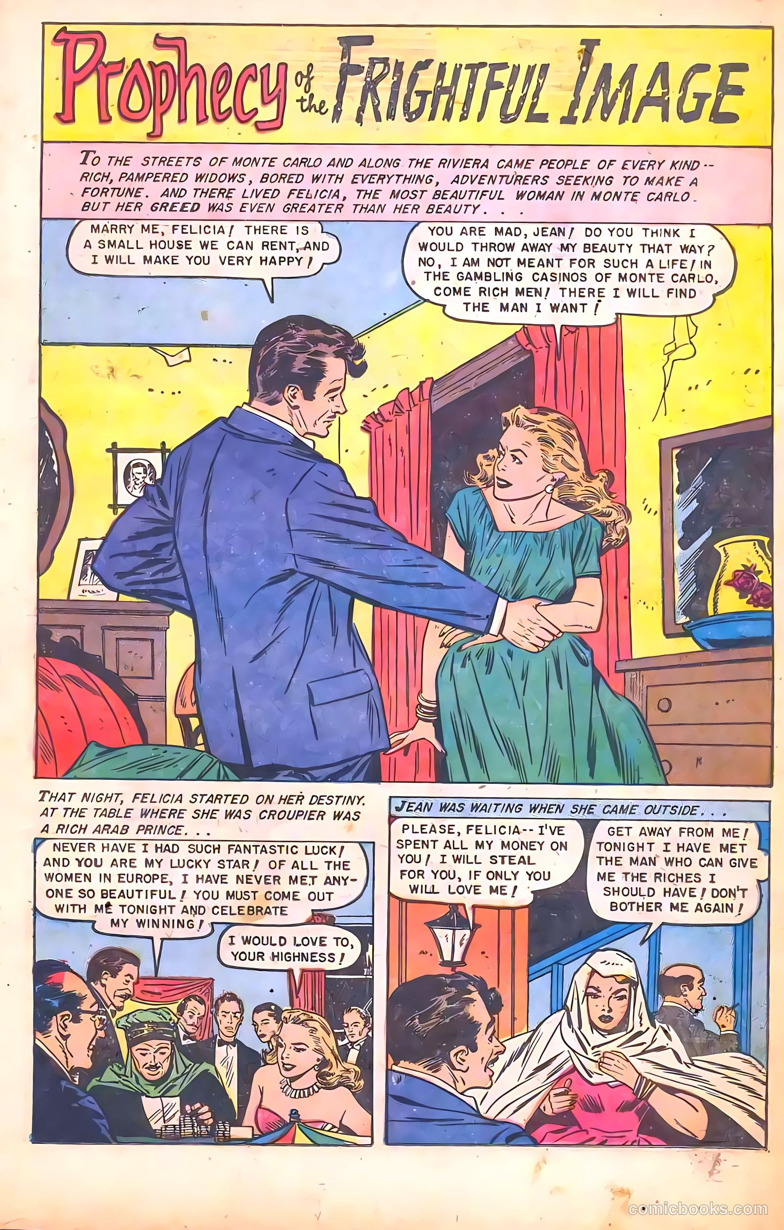 Web of Mystery #10 (1952) — page 19 of 36