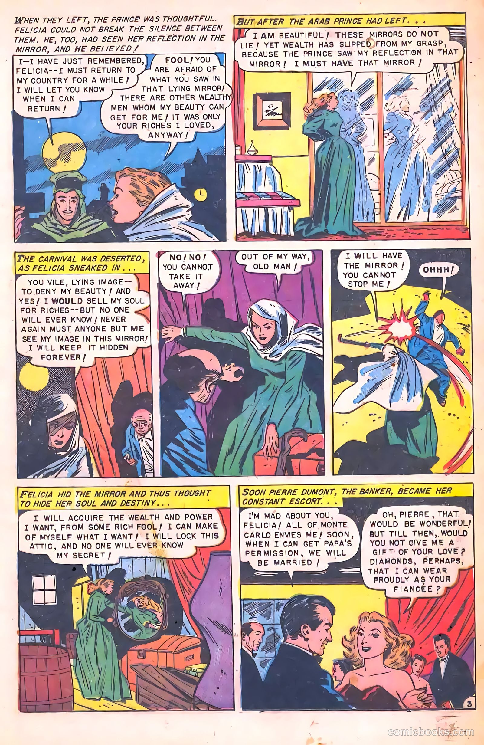 Web of Mystery #10 (1952) — page 21 of 36