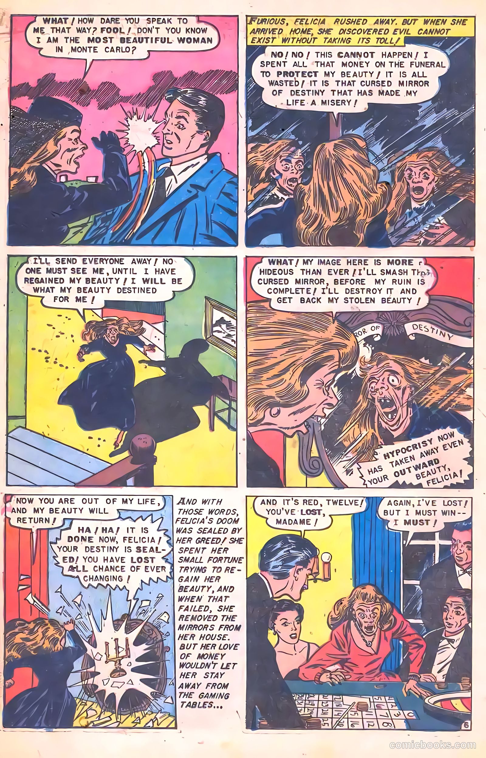 Web of Mystery #10 (1952) — page 24 of 36