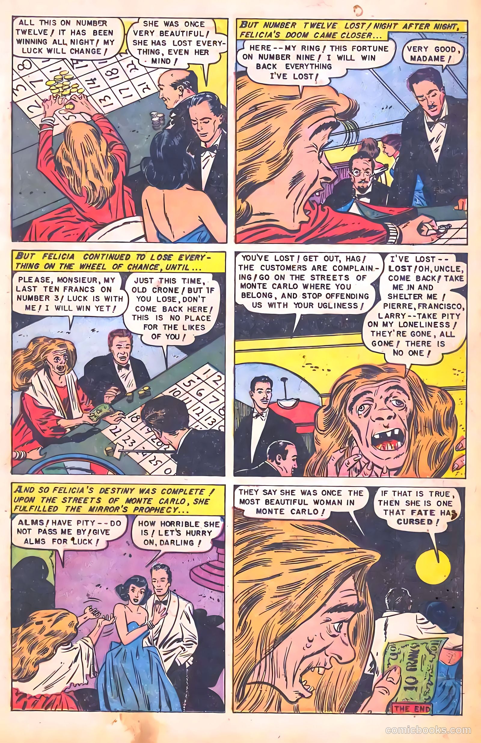 Web of Mystery #10 (1952) — page 25 of 36