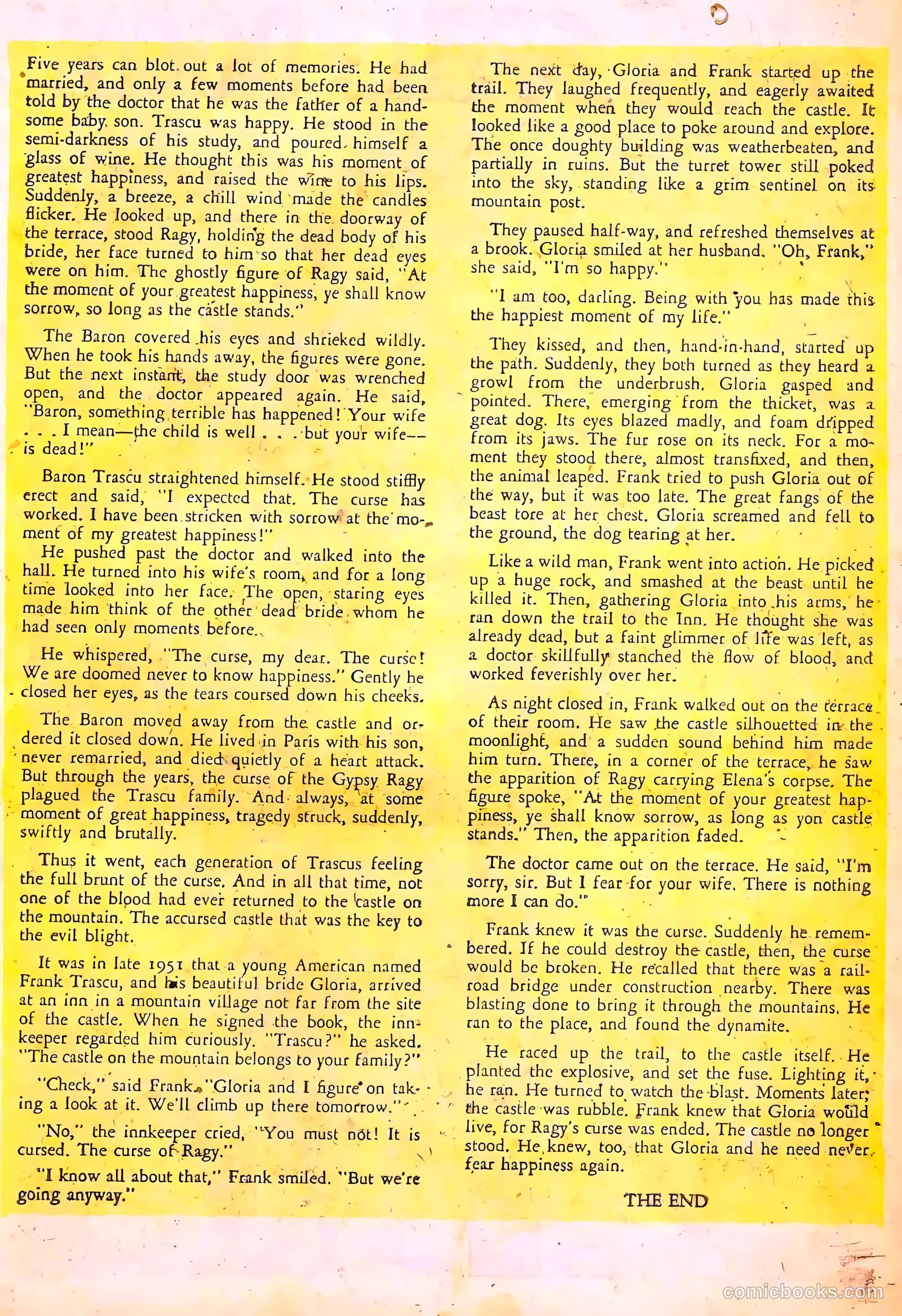 Web of Mystery #10 (1952) — page 27 of 36