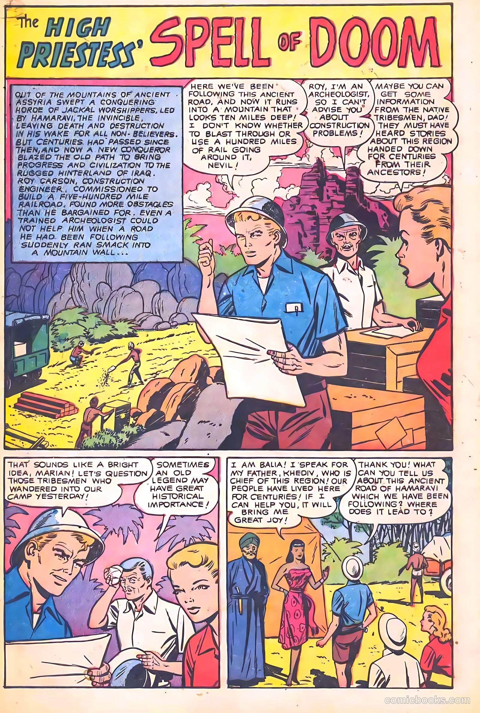 Web of Mystery #10 (1952) — page 28 of 36