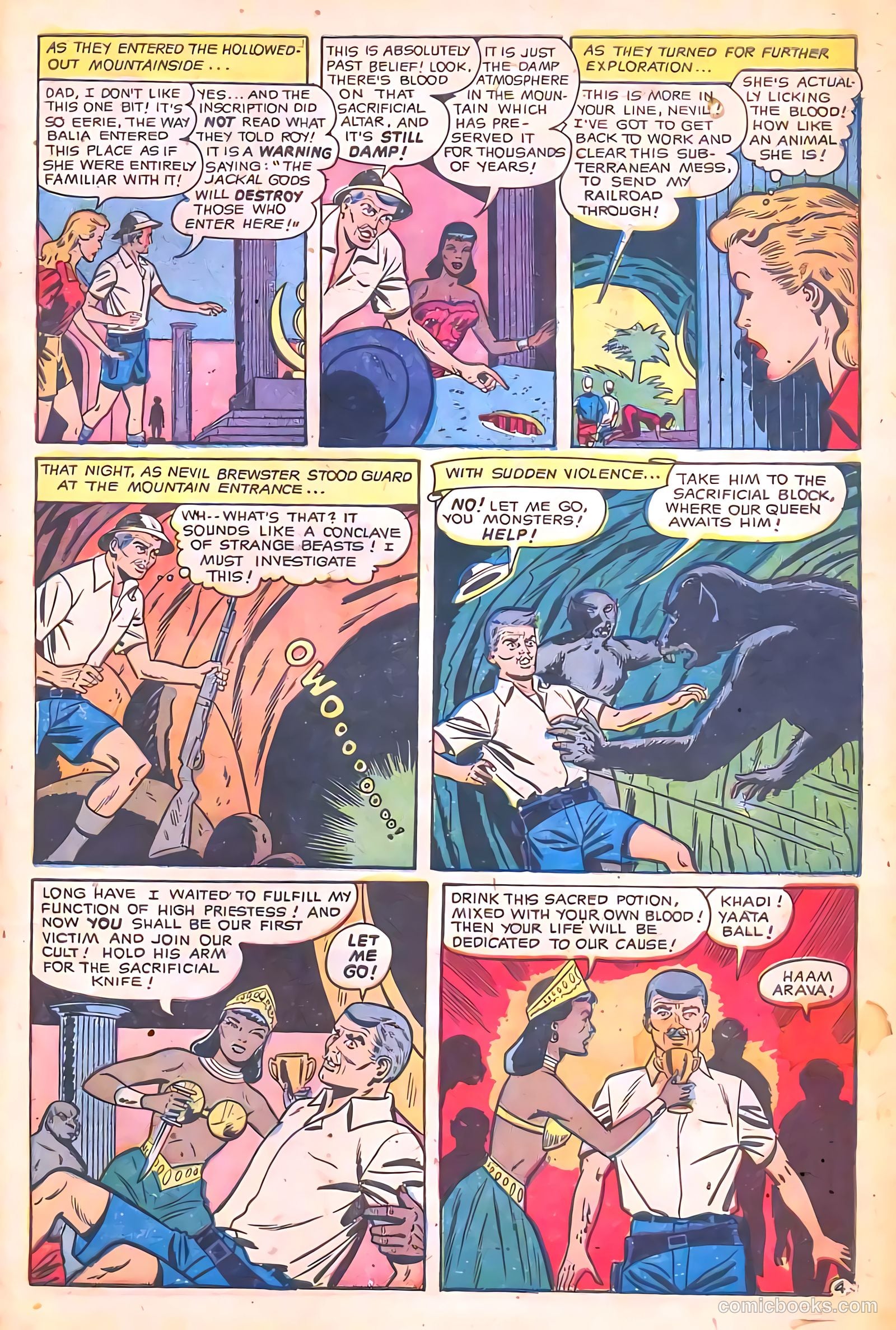 Web of Mystery #10 (1952) — page 31 of 36