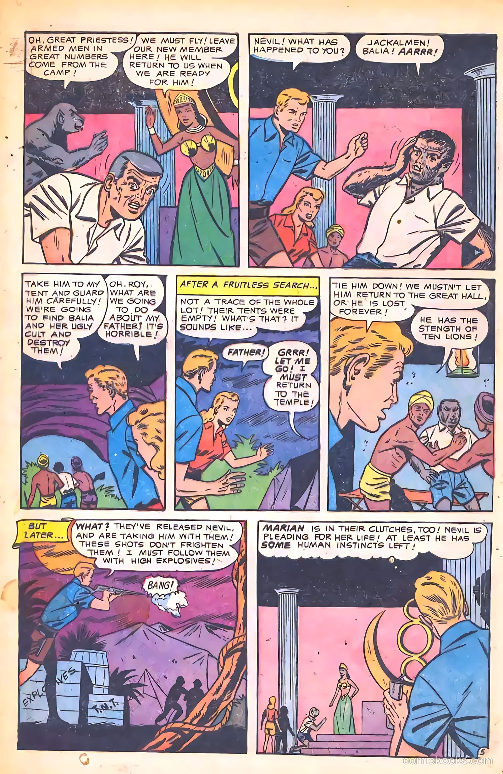 Web of Mystery #10 (1952) — page 32 of 36
