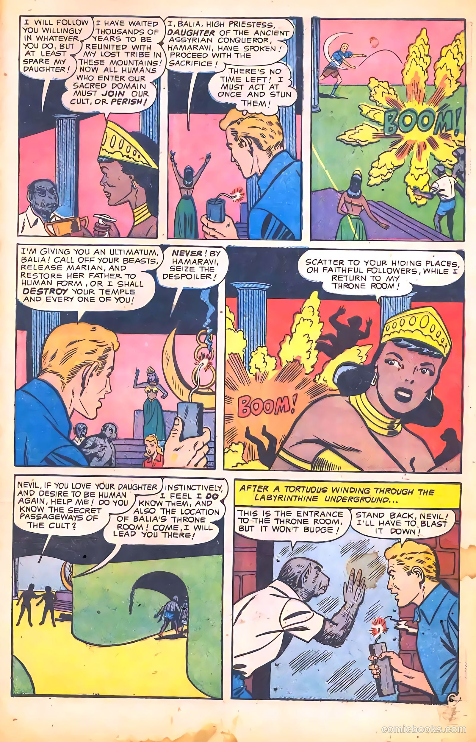 Web of Mystery #10 (1952) — page 33 of 36