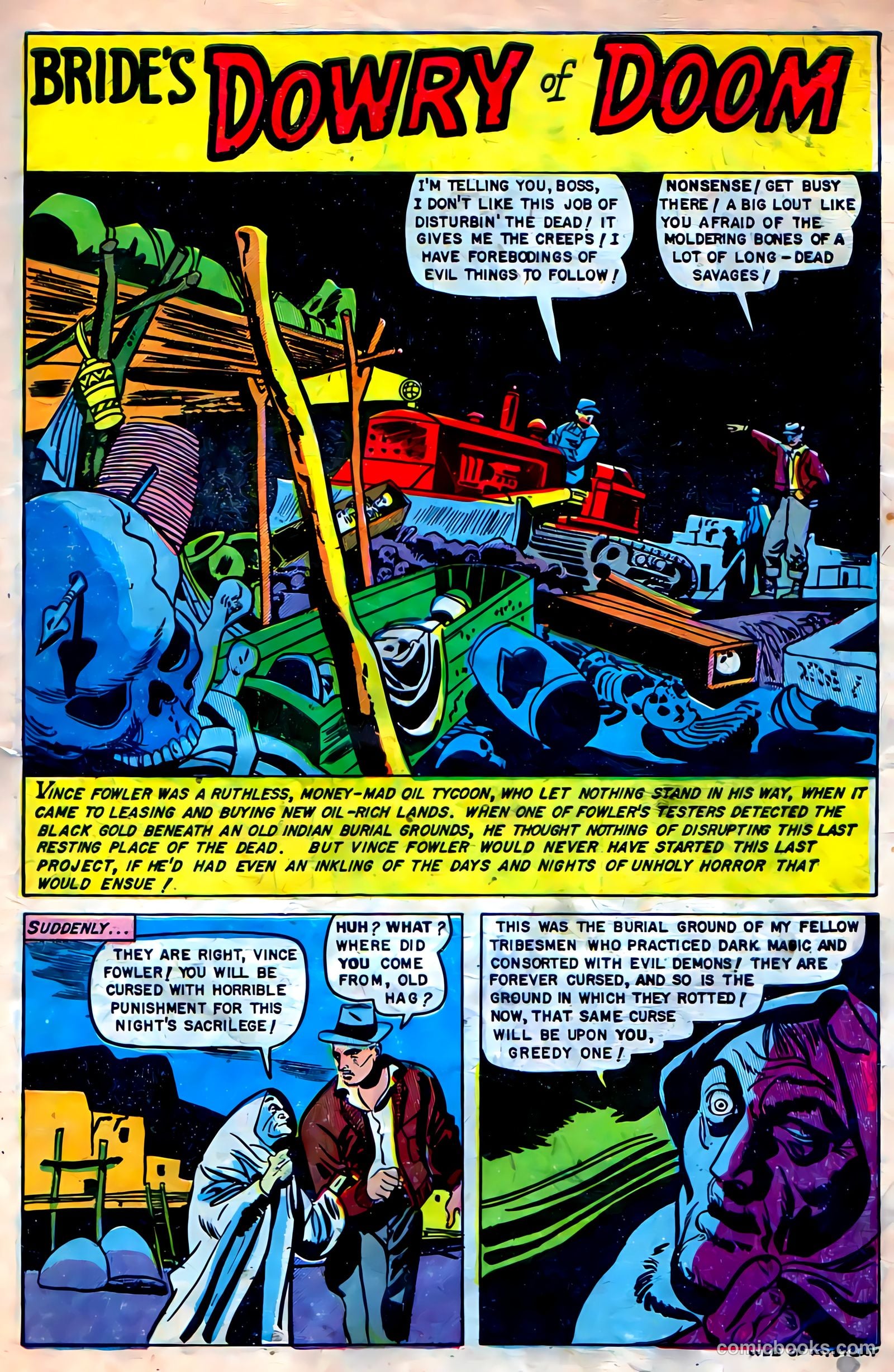 Web of Mystery #11 (1952) — page 3 of 36