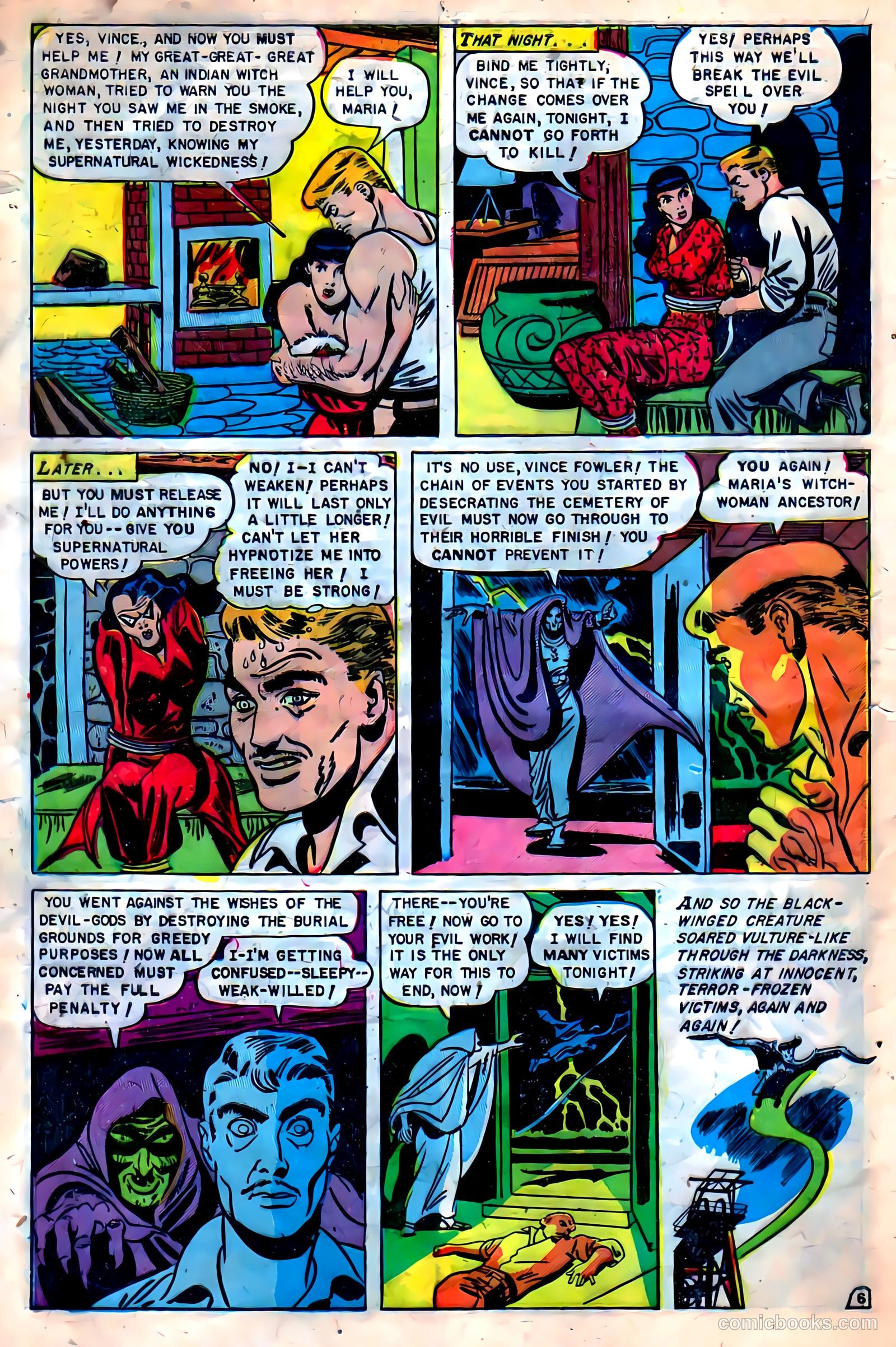 Web of Mystery #11 (1952) — page 8 of 36