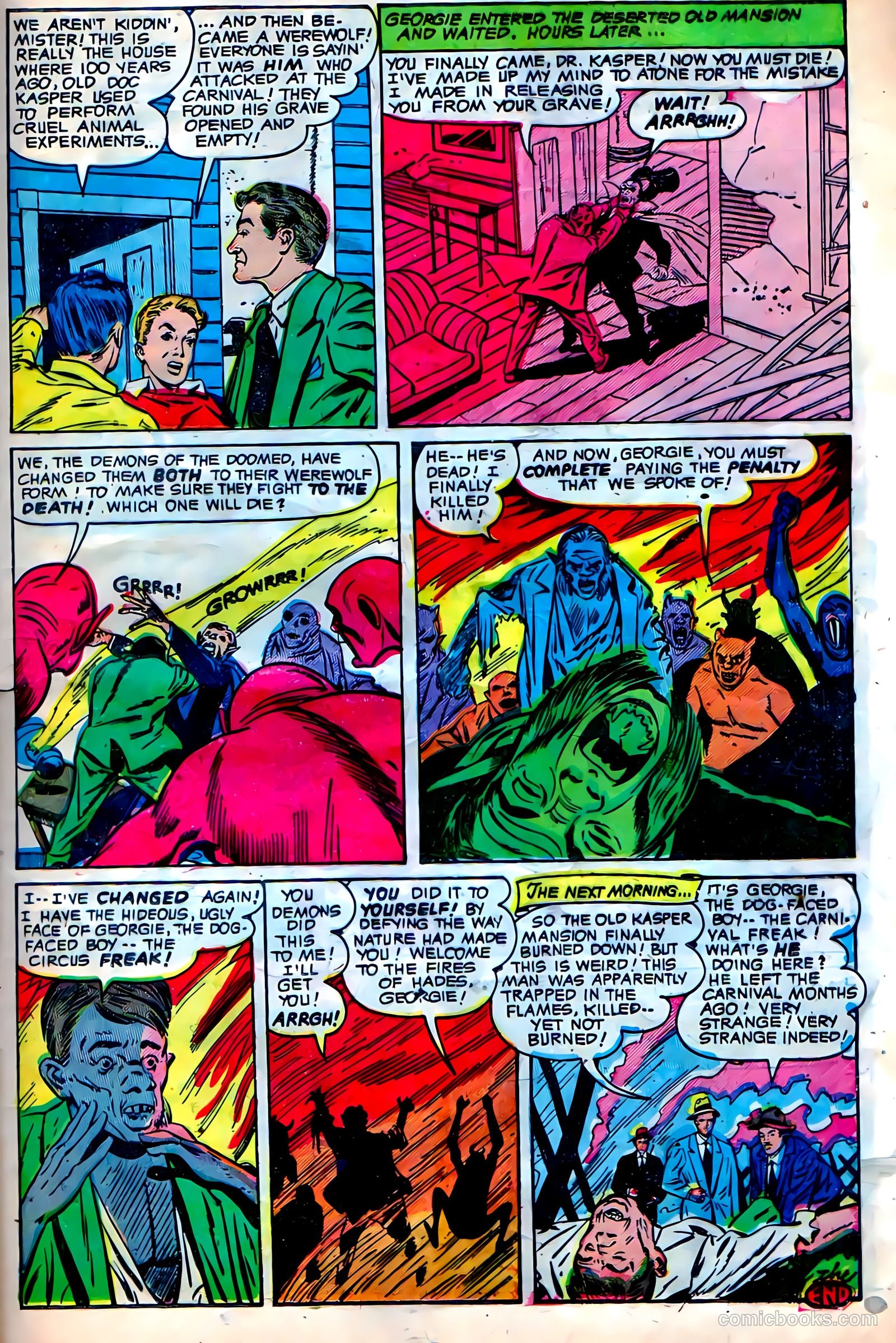 Web of Mystery #11 (1952) — page 17 of 36