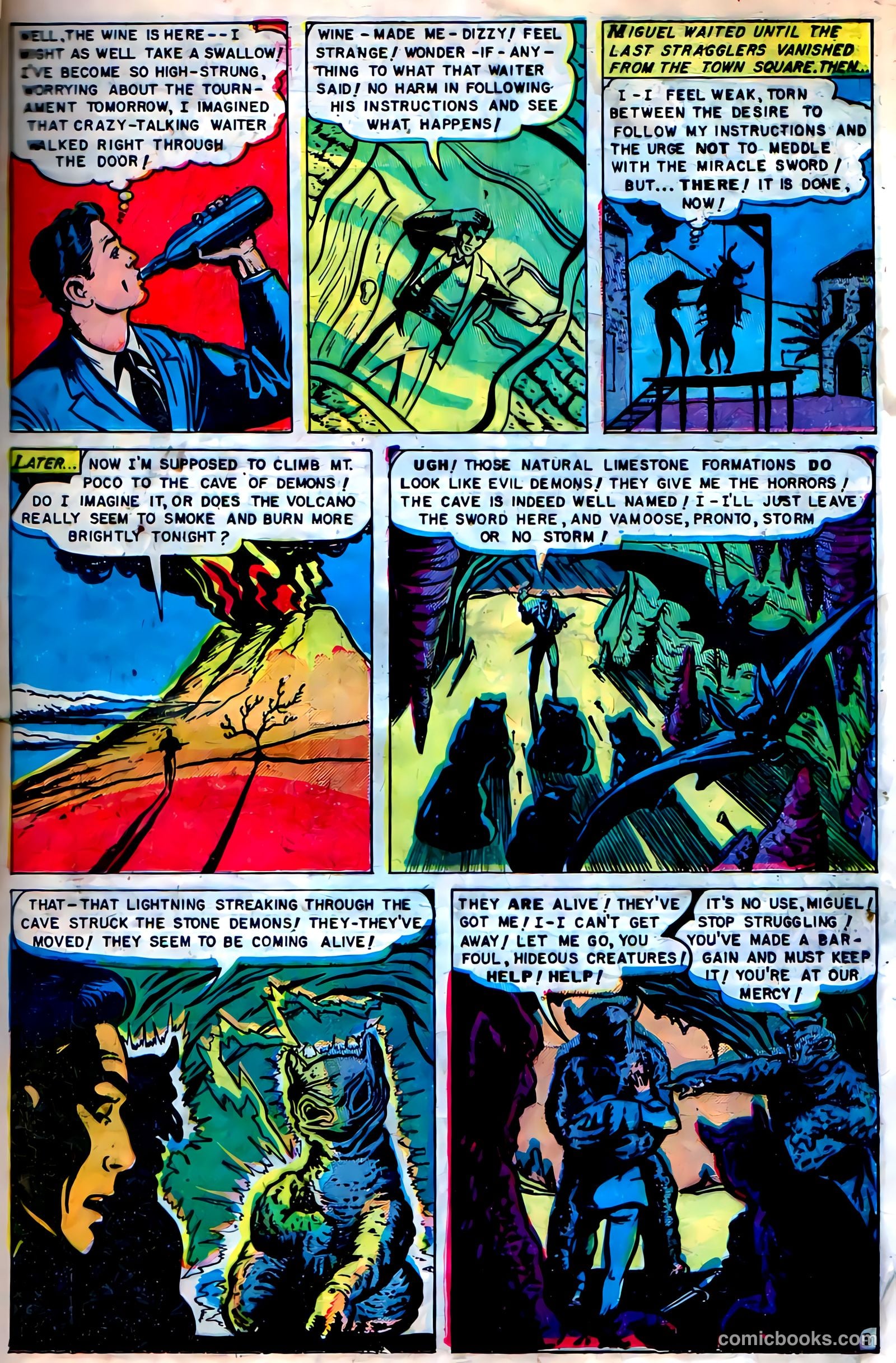 Web of Mystery #11 (1952) — page 21 of 36