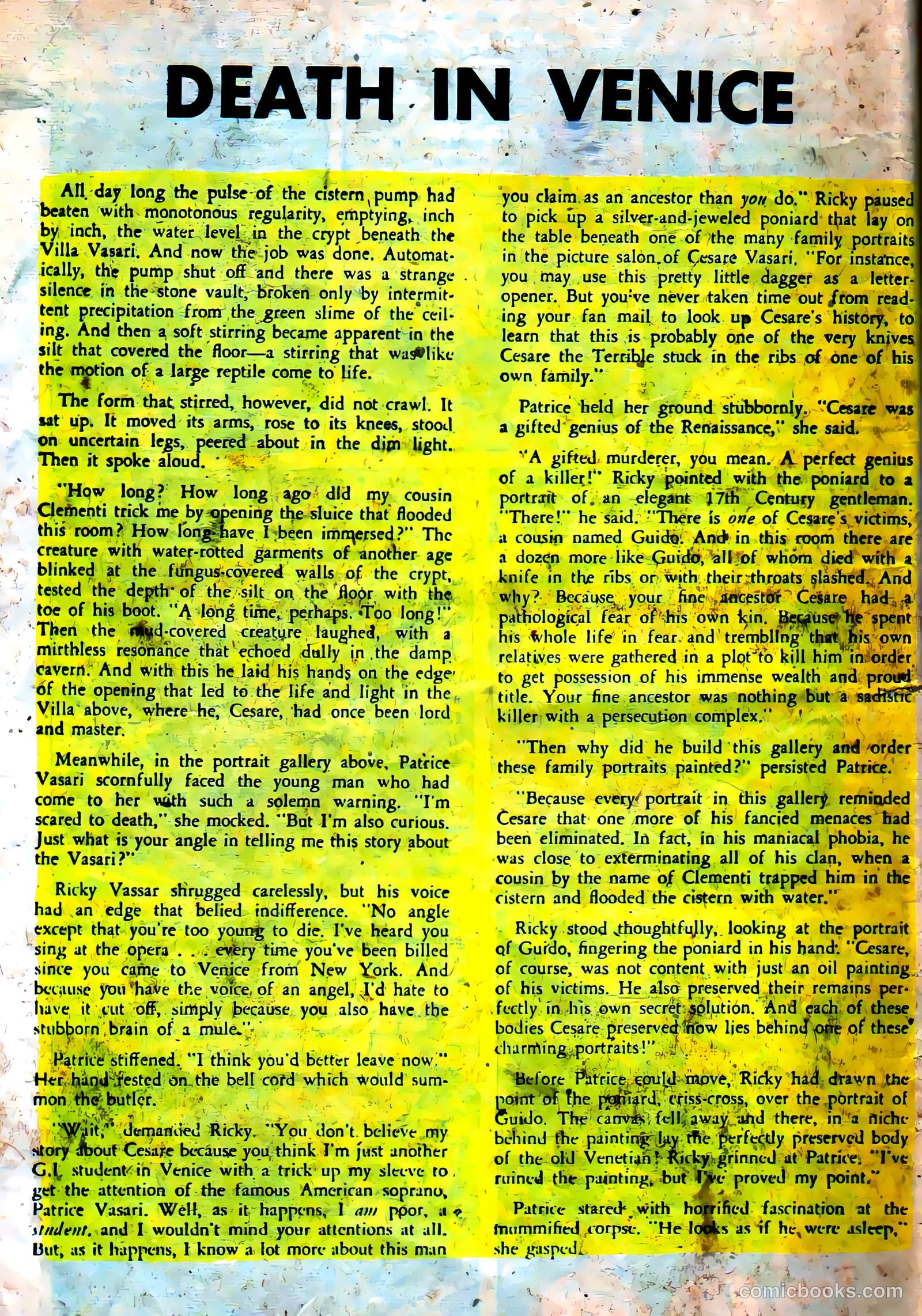Web of Mystery #11 (1952) — page 26 of 36
